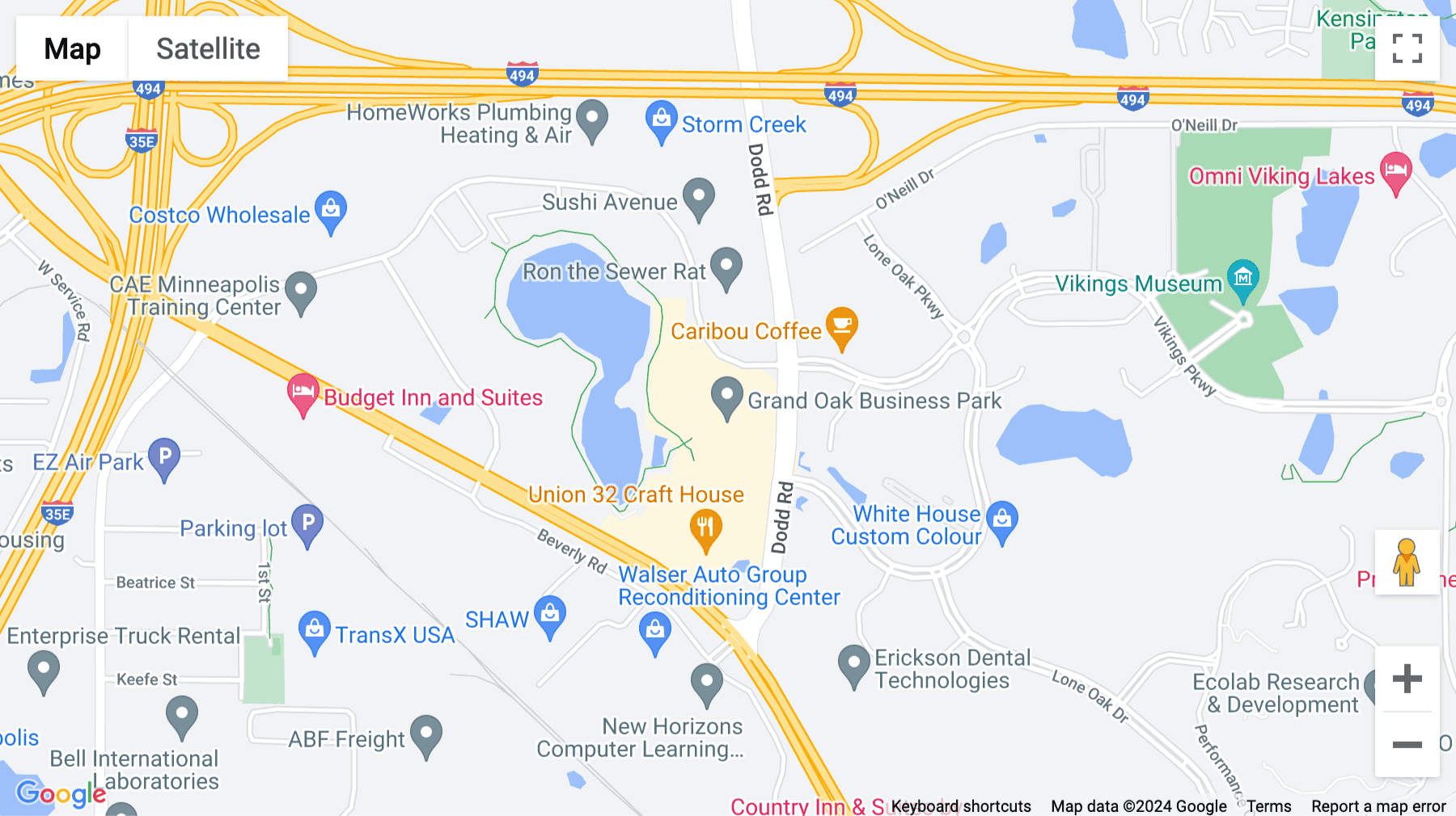 Click for interative map of 860 Blue Gentian Road, Suite 200, Eagan, Bloomington, Minnesota, Bloomington