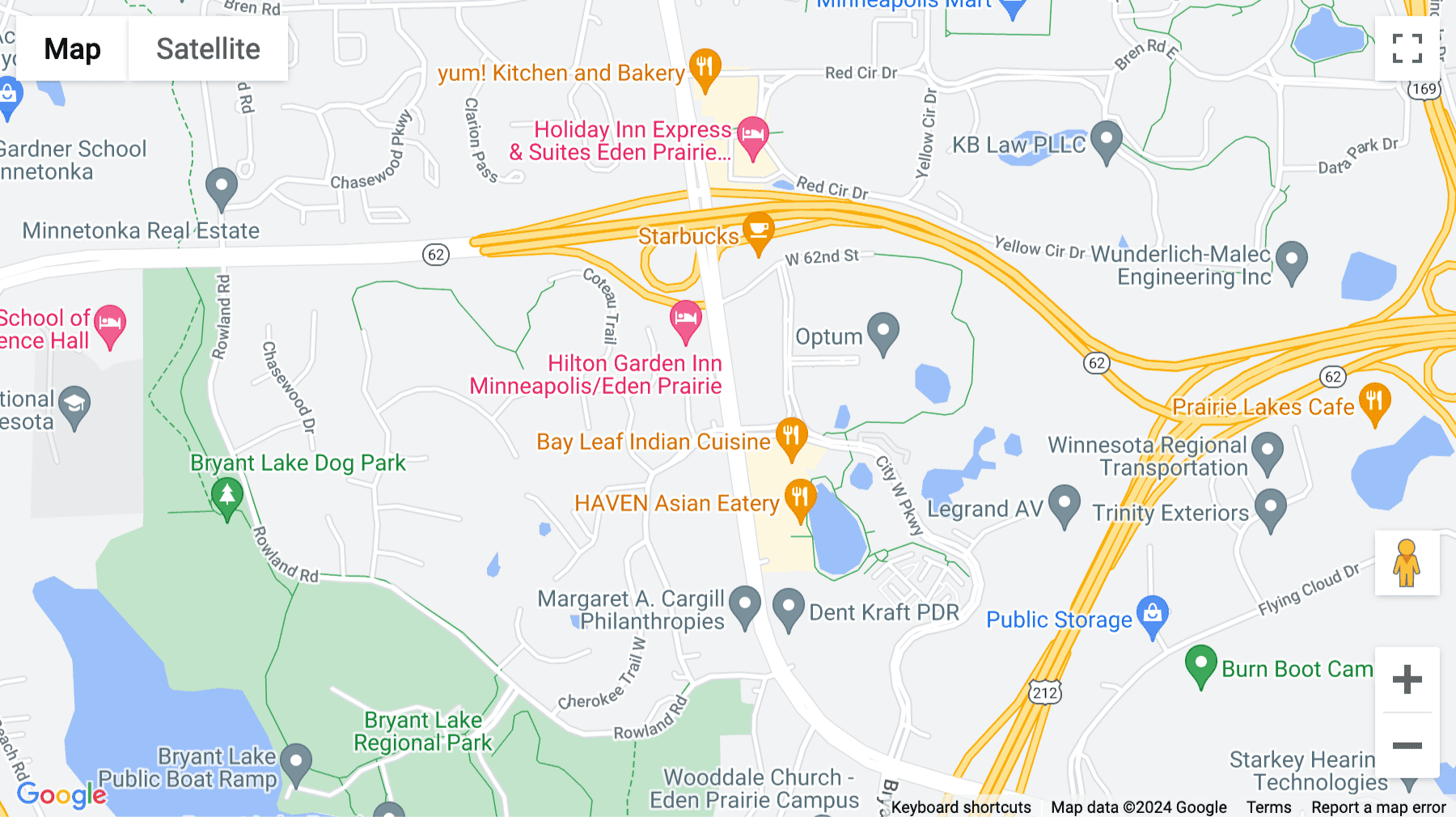 Click for interative map of 6385 Shady Oak Road, Suite 250, Eden Prairie, Minnetonka, Minnesota, Minnetonka