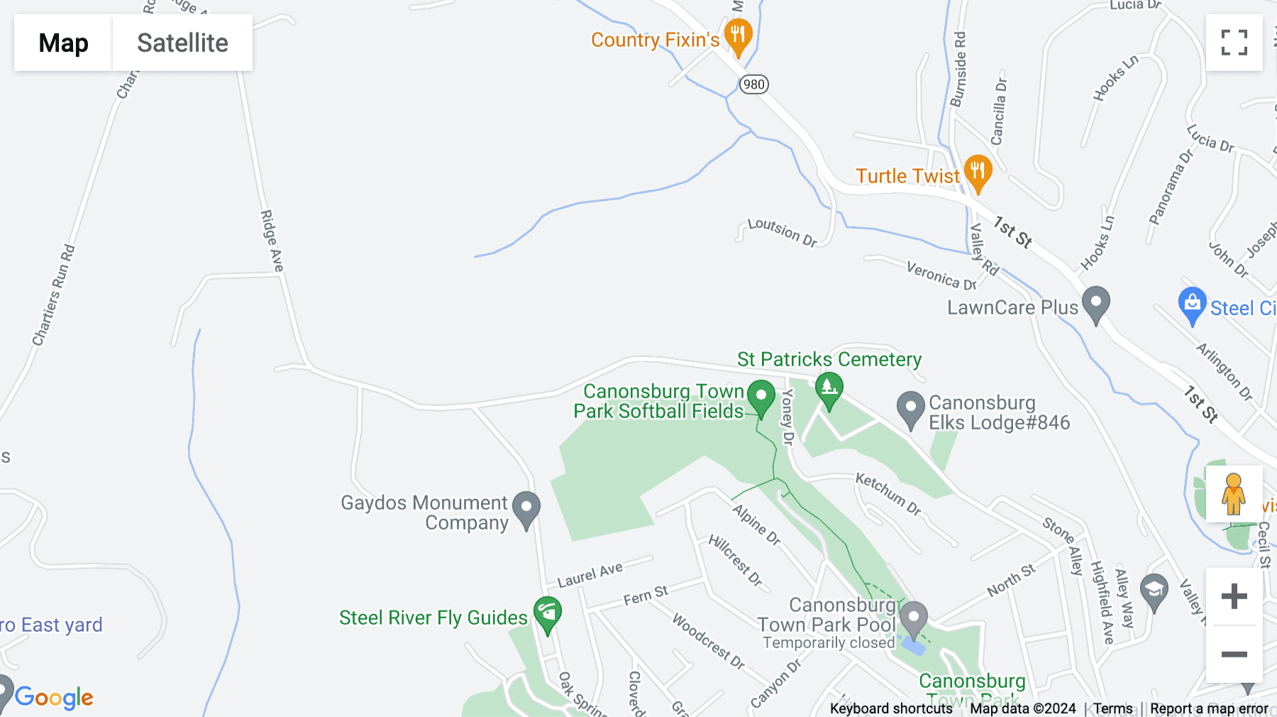 Click for interative map of 2400 Zenith Ridge Drive, Suite 102, Southpointe, Pittsburgh, Pennsylvania, Pittsburgh