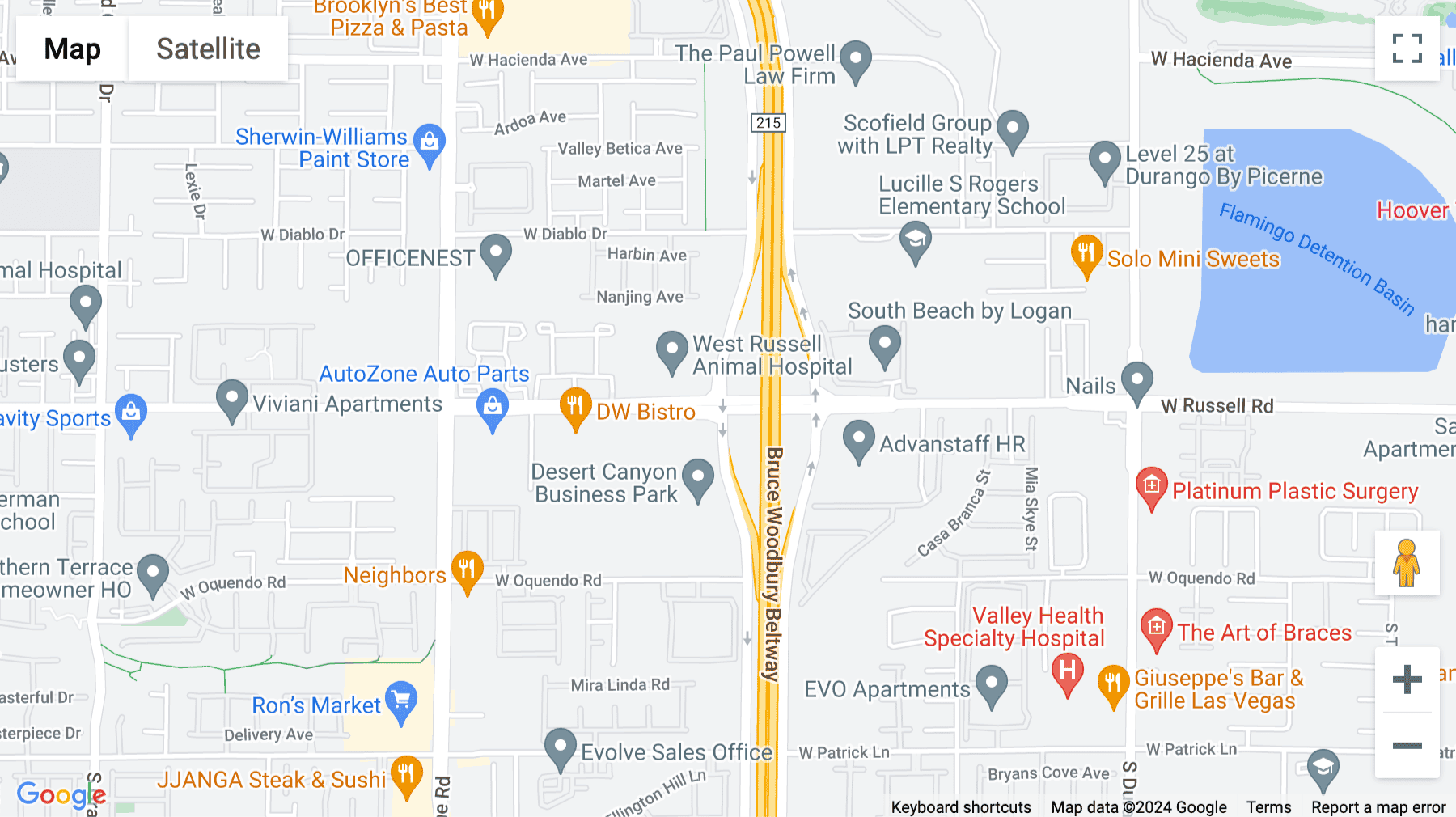 Click for interative map of 9205 West Russell Road, Building 3, Suite 200, Las Vegas, Las Vegas