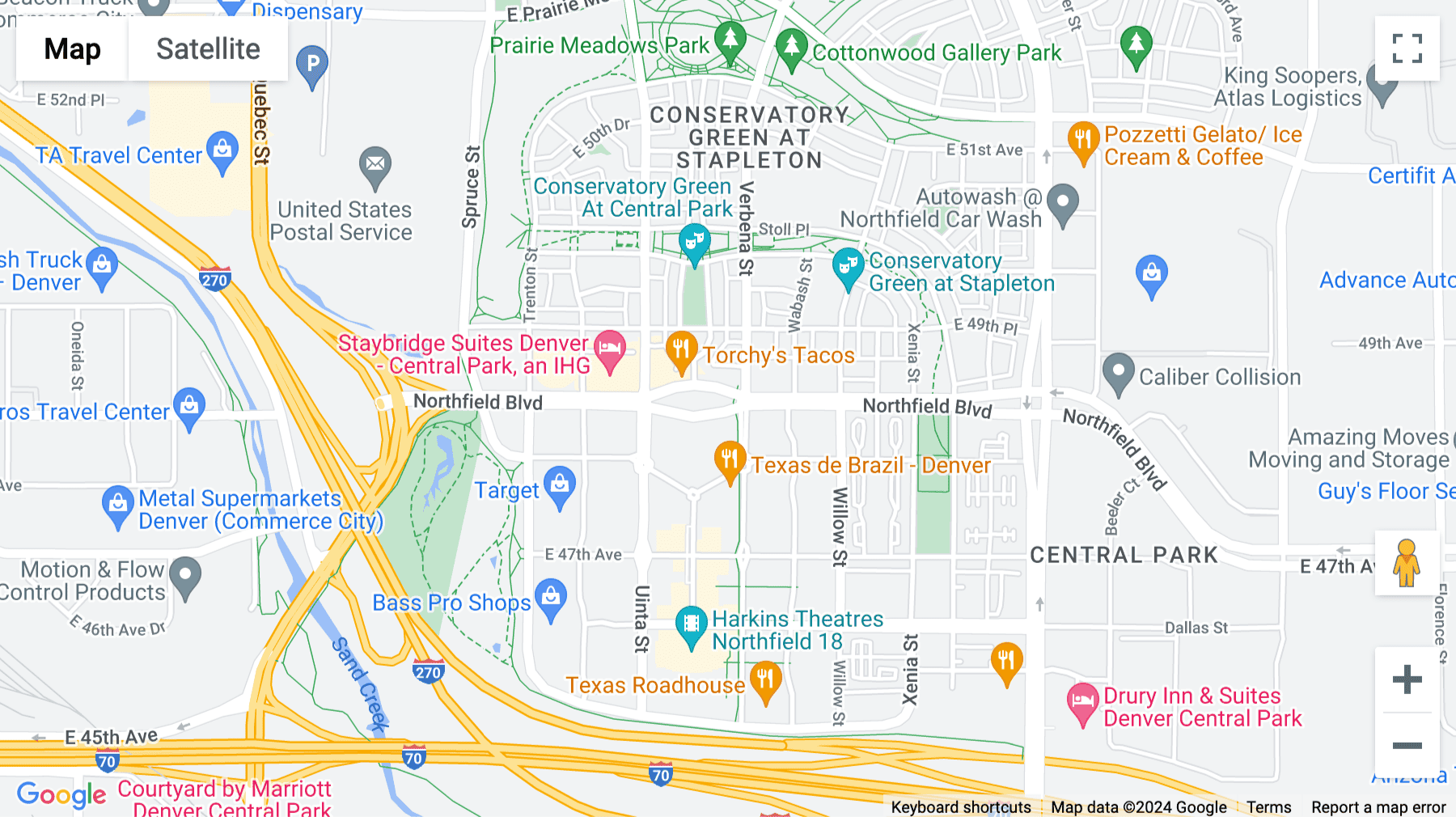 Click for interative map of 8354 Northfield Blvd., Building G, Suite 3700, Denver, Colorado, Denver