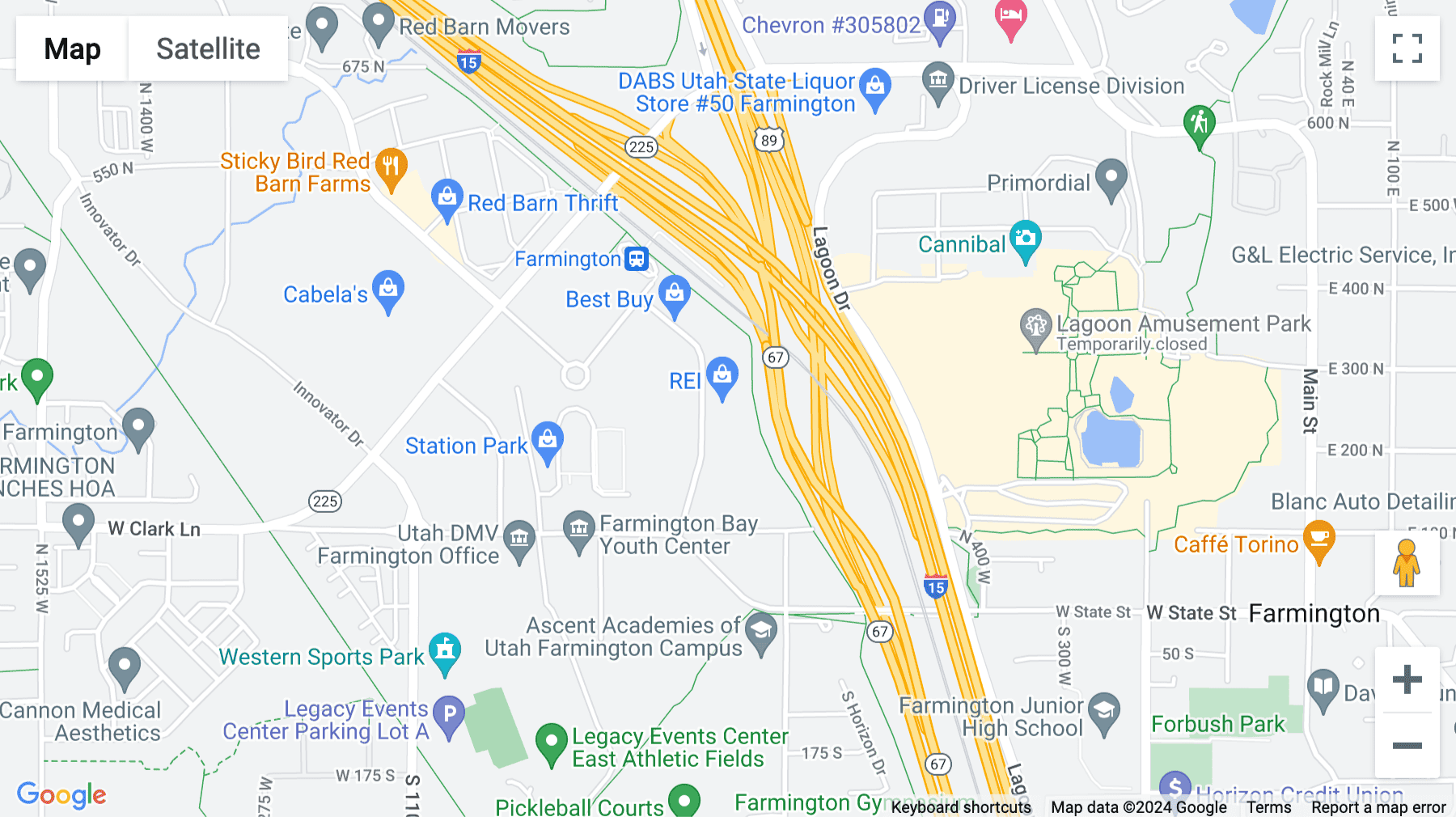 Click for interative map of 240 N. Station Parkway, Suite C-200, Farmington