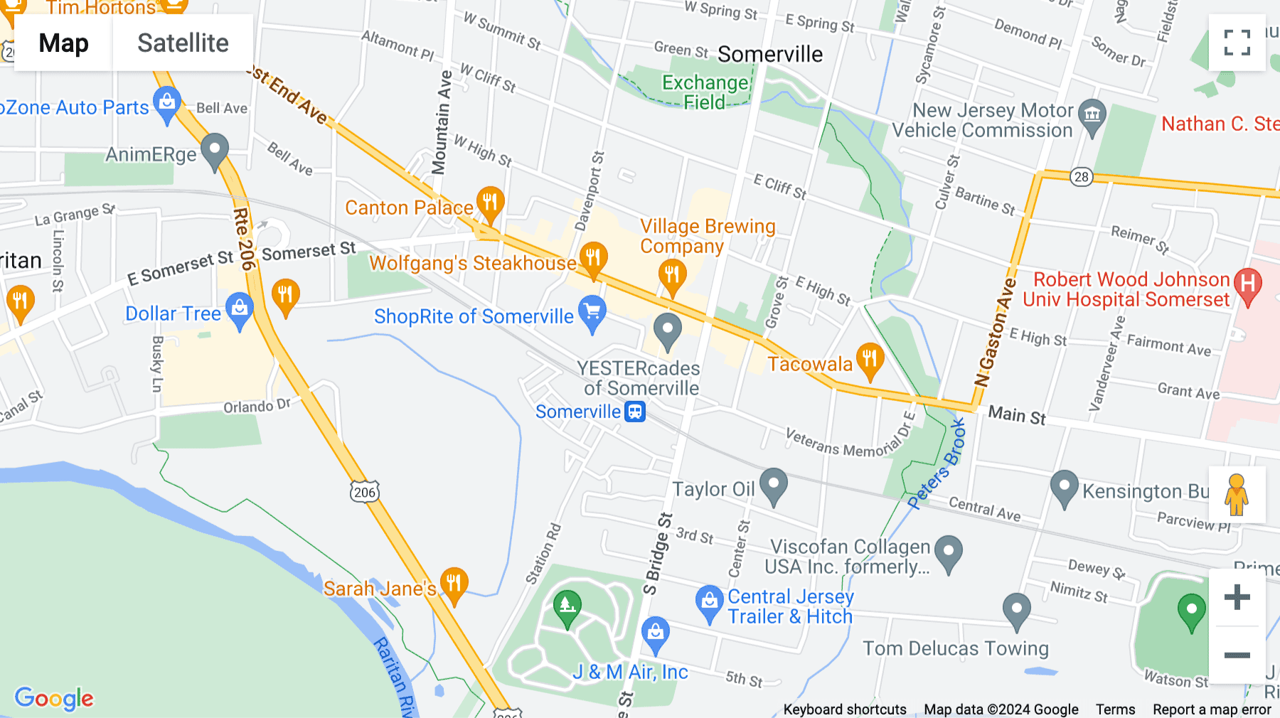 Click for interative map of 50 Division Street, Suite 501, Somerville, New Jersey, Somerville