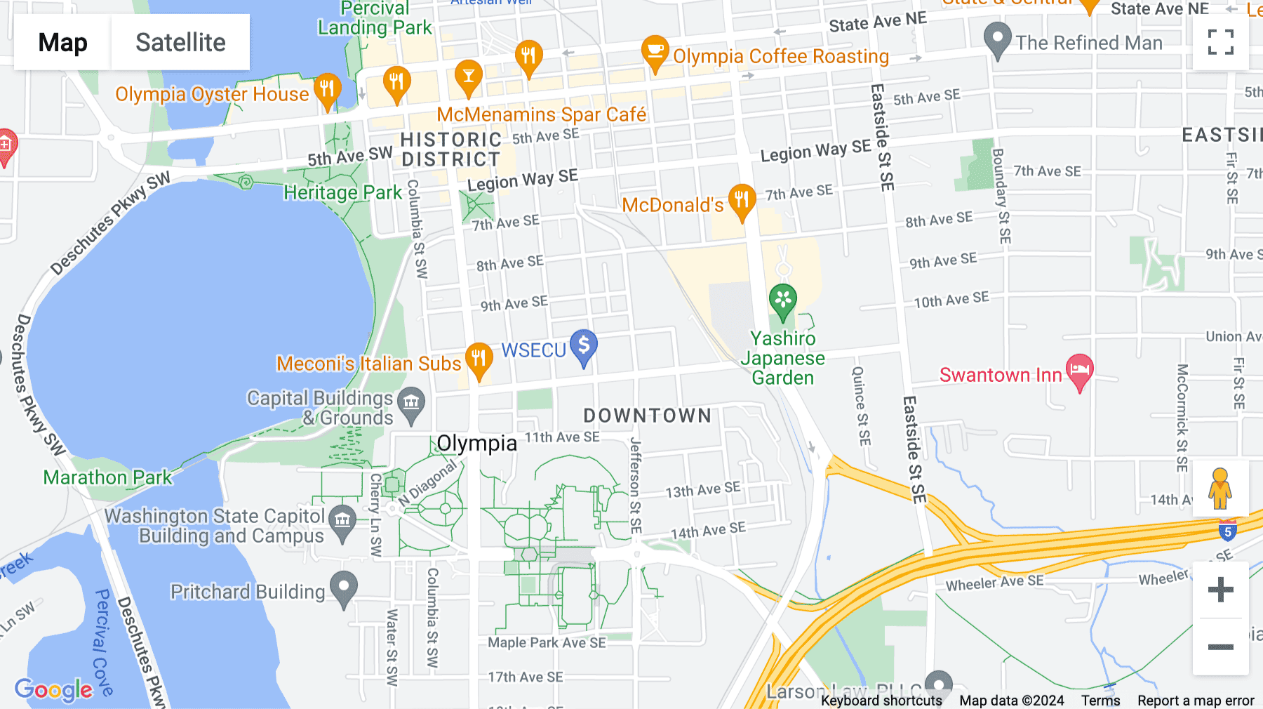 Click for interative map of Union 400, 400 Union Avenue SE, Olympia, Washington, Olympia