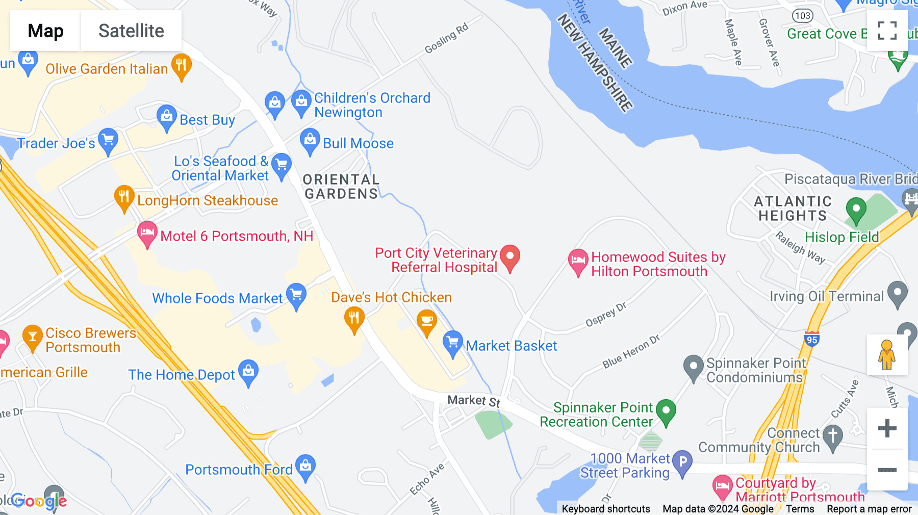Click for interative map of 170 Commerce Way, Suite 200, Portsmouth, New Hampshire, Portsmouth