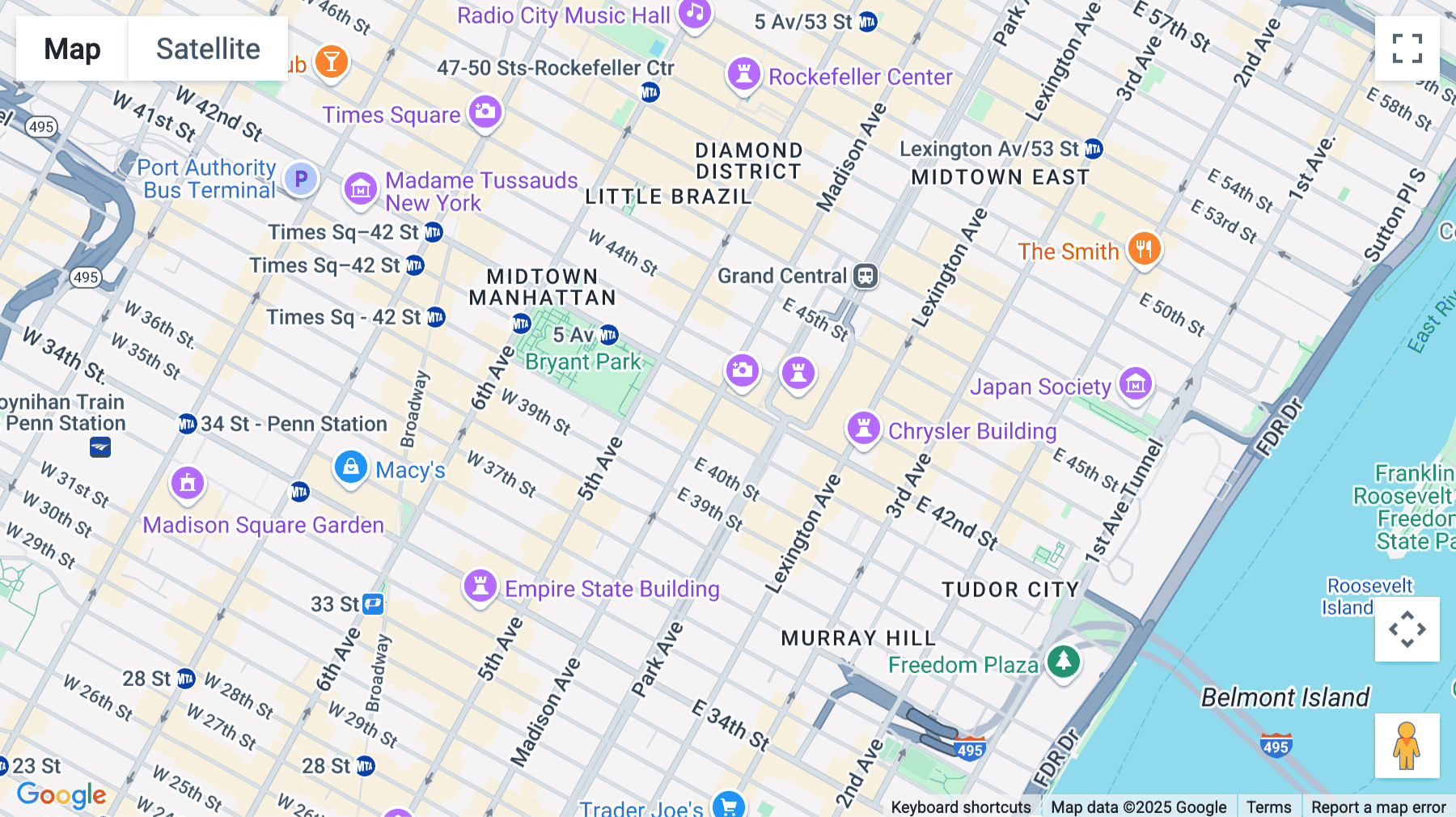 Click for interative map of 315 Madison Avenue, 3rd and 4th Floor, New York, New York State, New York