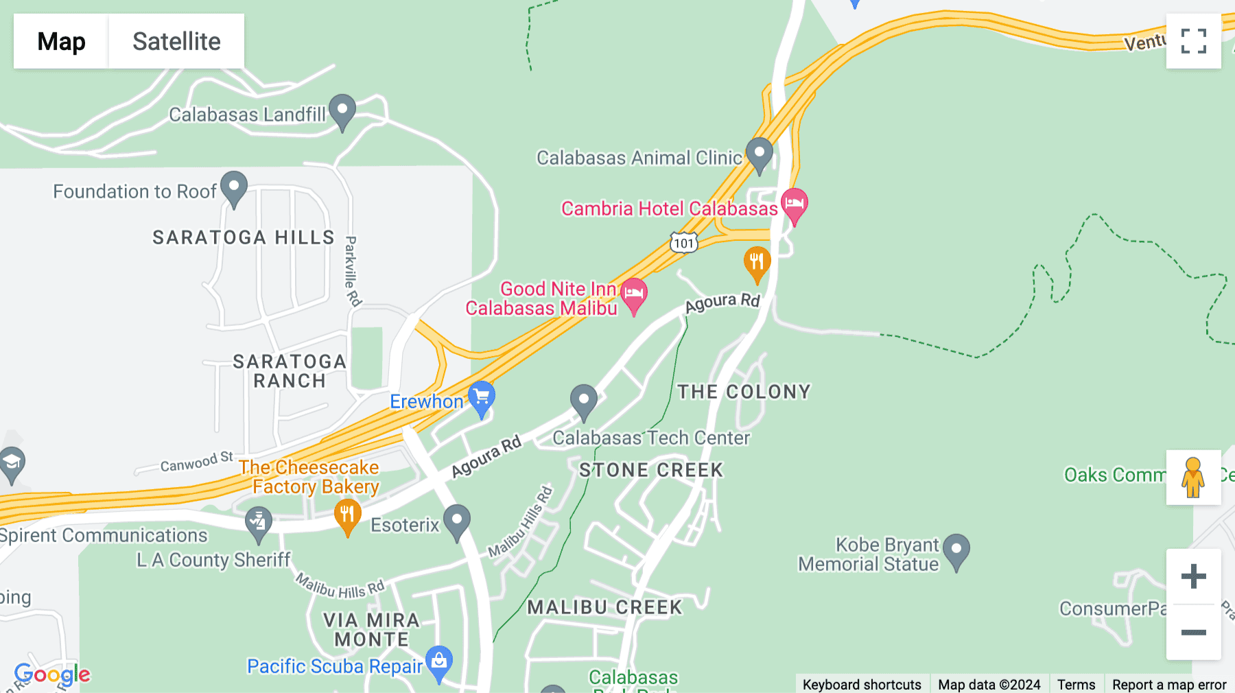 Click for interative map of (CCC) Corporate Center Calabasas, 26565 West Agoura Road, Suite 200, Calabasas