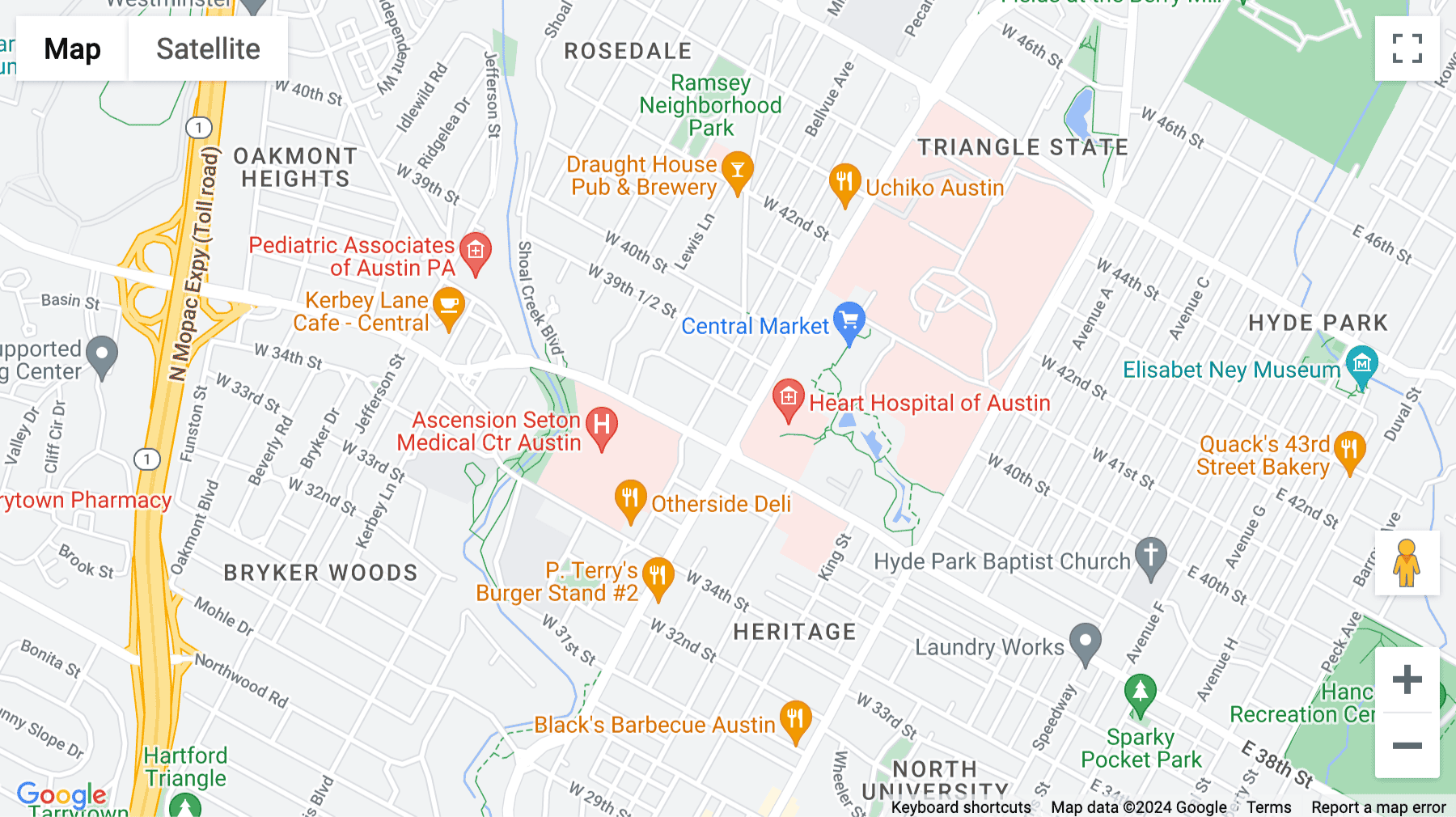 Click for interative map of 3800 North Lamar Blvd., Suite 200, Lamar Centre, Austin