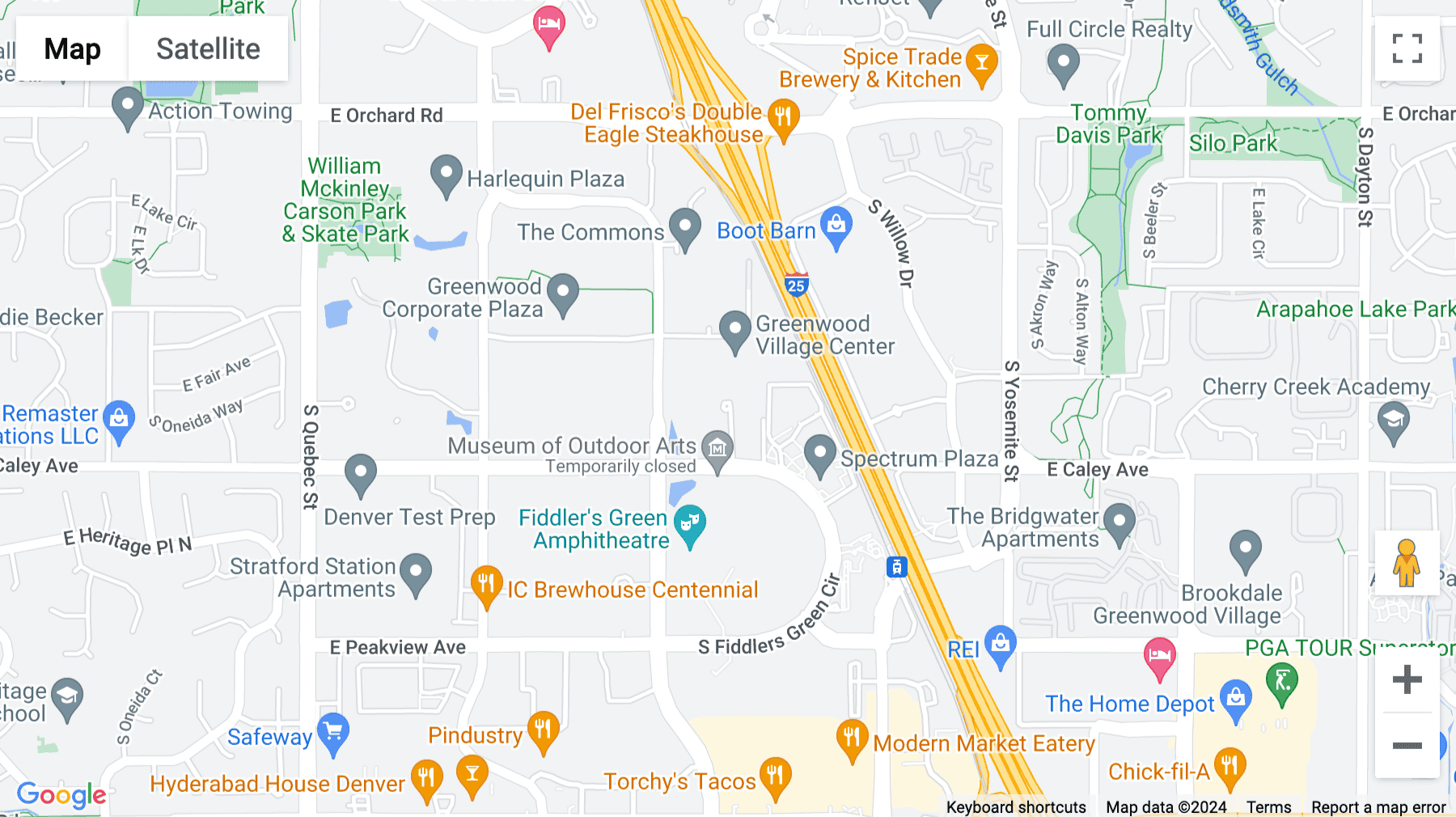 Click for interative map of 6312 S. Fiddlers Green Circle, Suite 300E, Tuscany Plaza Business Centre, Greenwood Village