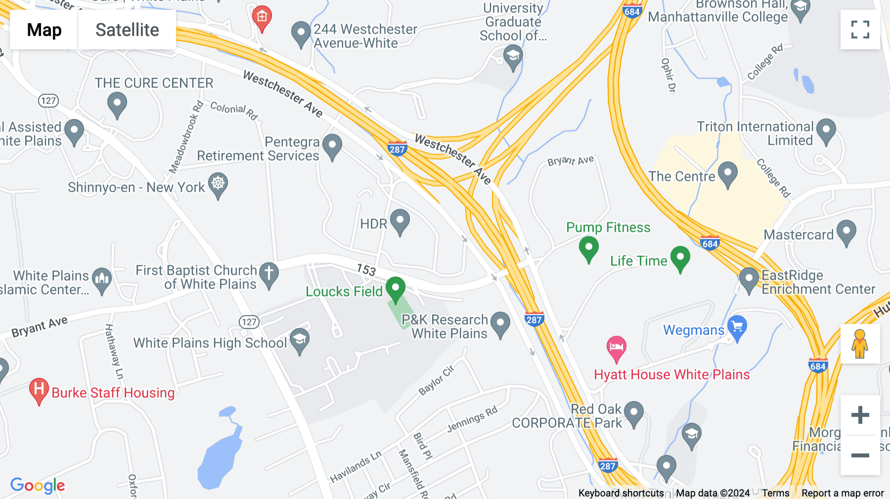 Click for interative map of 777 Westchester Avenue, Suite 101, The Exchange at Westchester center, White Plains