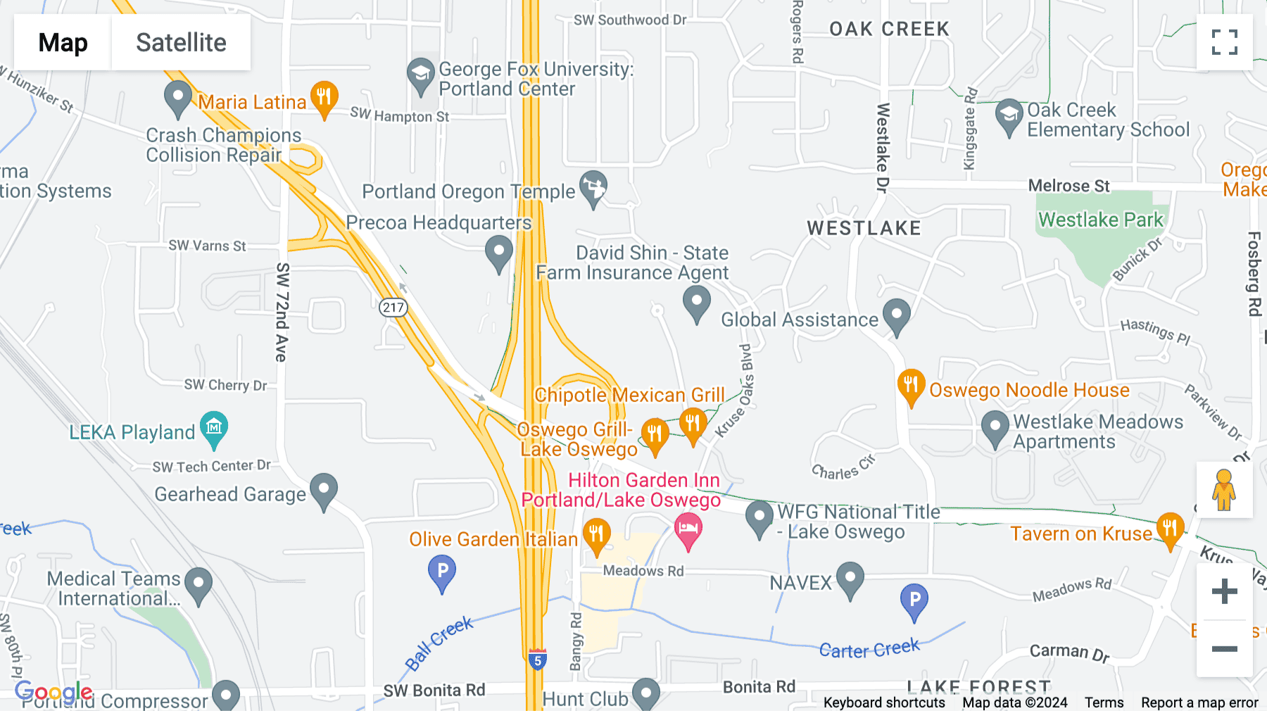 Click for interative map of 5 Centerpointe Drive, Suite 400, Centerpointe Office Park, Lake Oswego