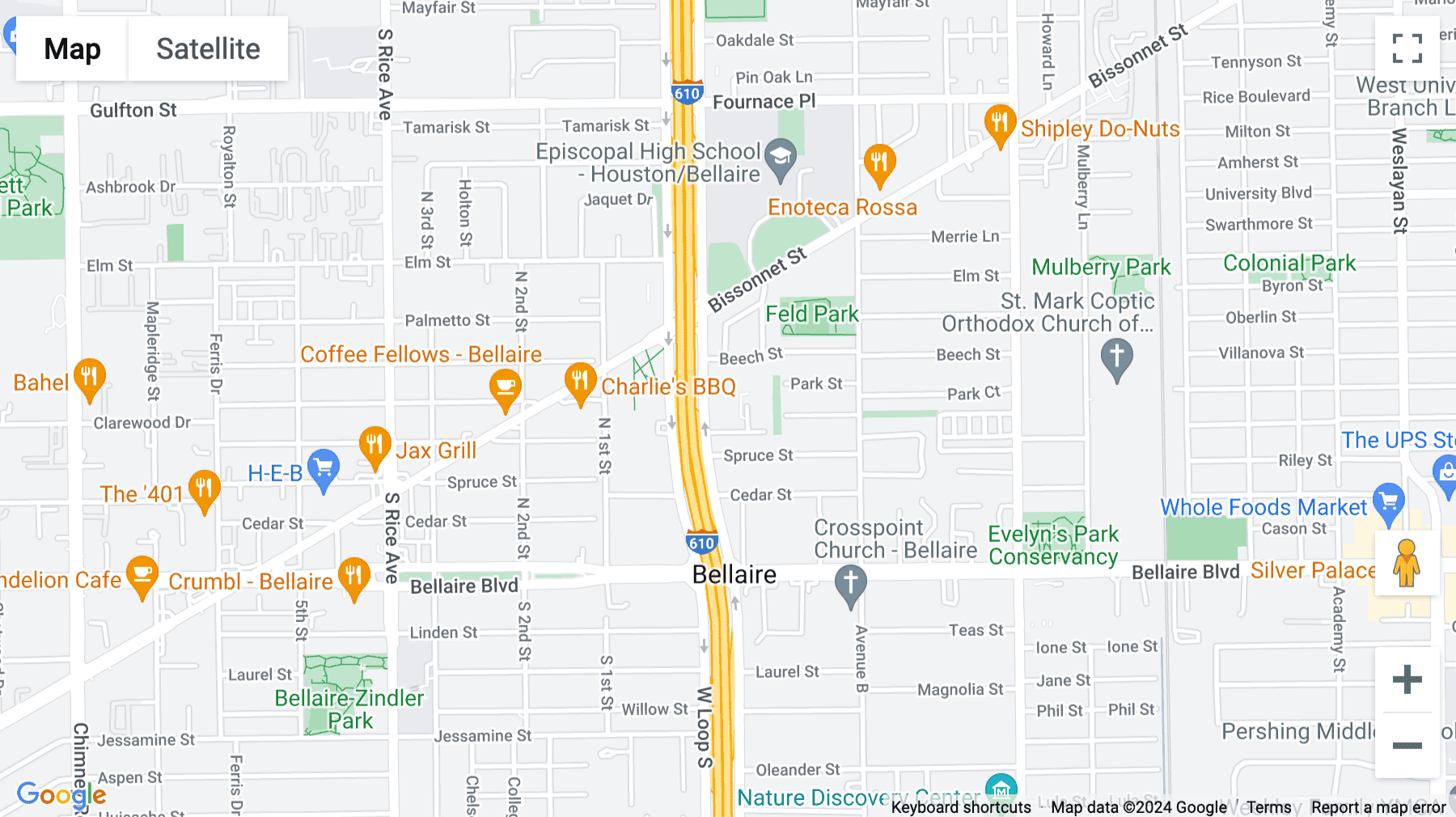 Click for interative map of 6575 West Loop South, 500, Bellaire