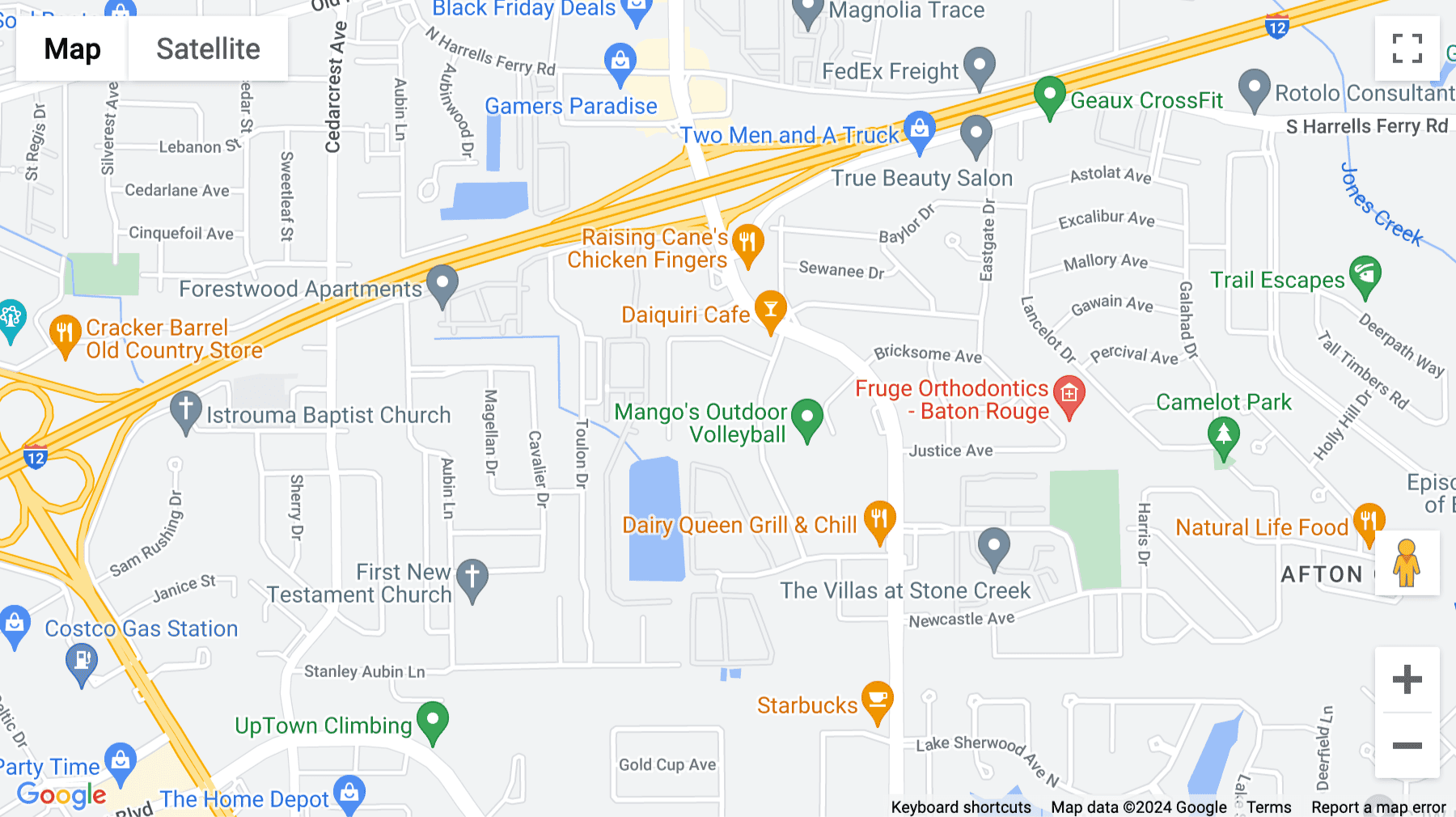 Click for interative map of 2900 Westfork Drive, Suite 401, Westfork, Baton Rouge