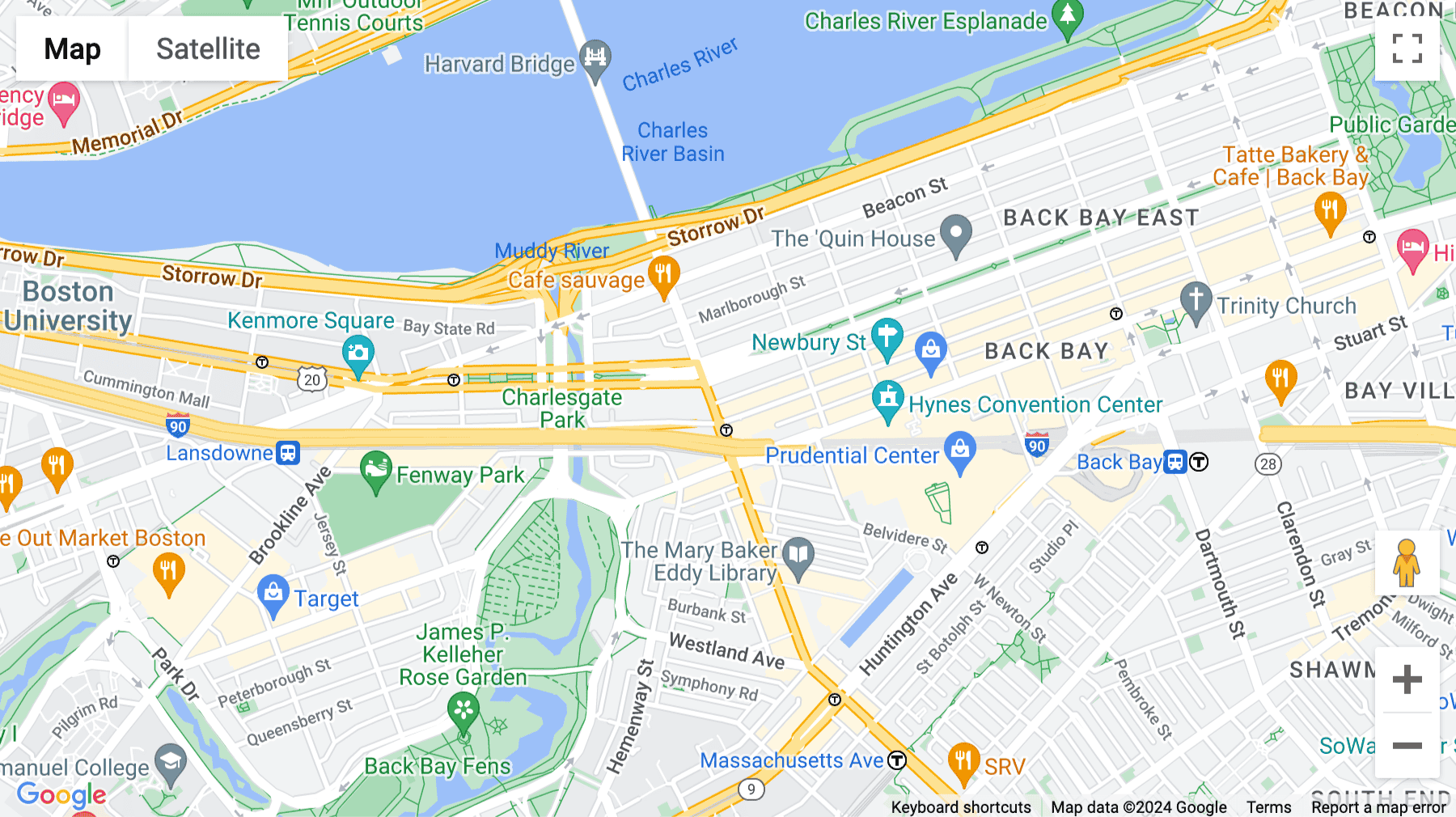 Click for interative map of 359 Newbury Street, 3rd Floor, Massachusetts, Boston, Spaces Newbury Street, Boston