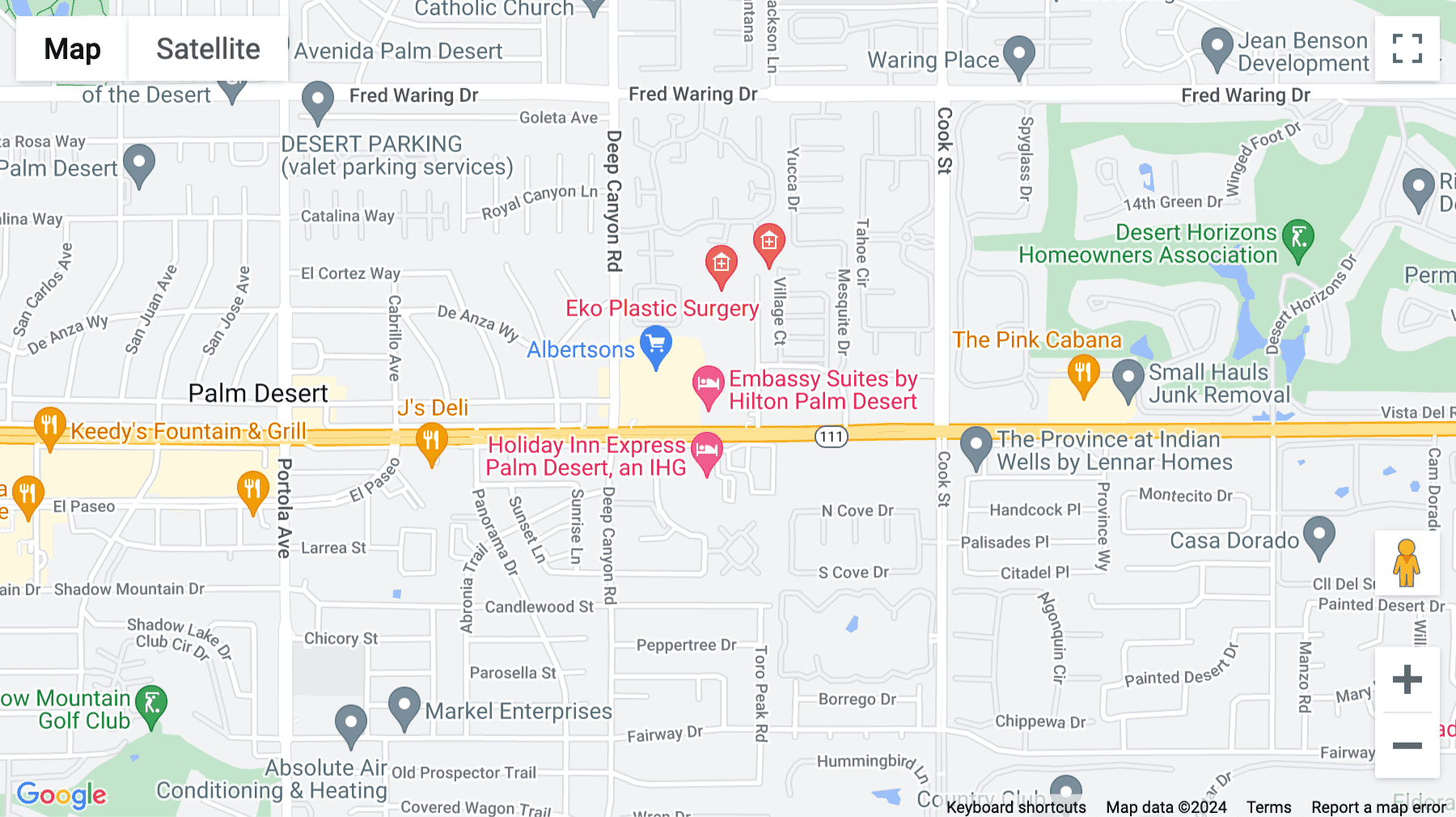 Click for interative map of 74710 Hwy 111, Ste 102, Palm Desert