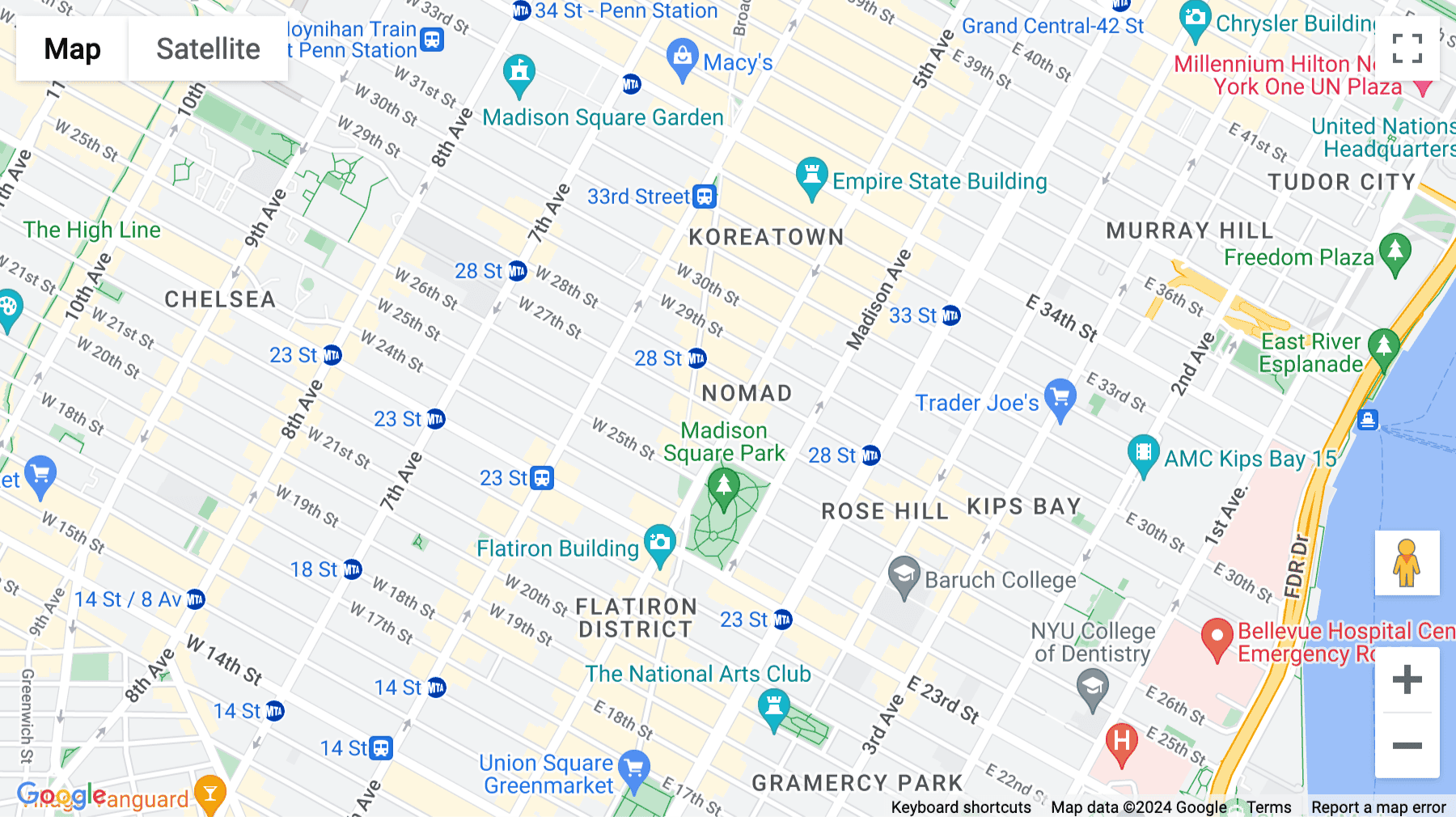 Click for interative map of 234 5th Avenue, 2nd Floor, New York, NY, New York