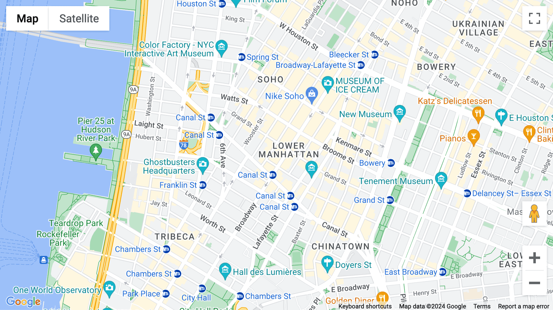 Click for interative map of 447 Broadway 2nd Floor, New York