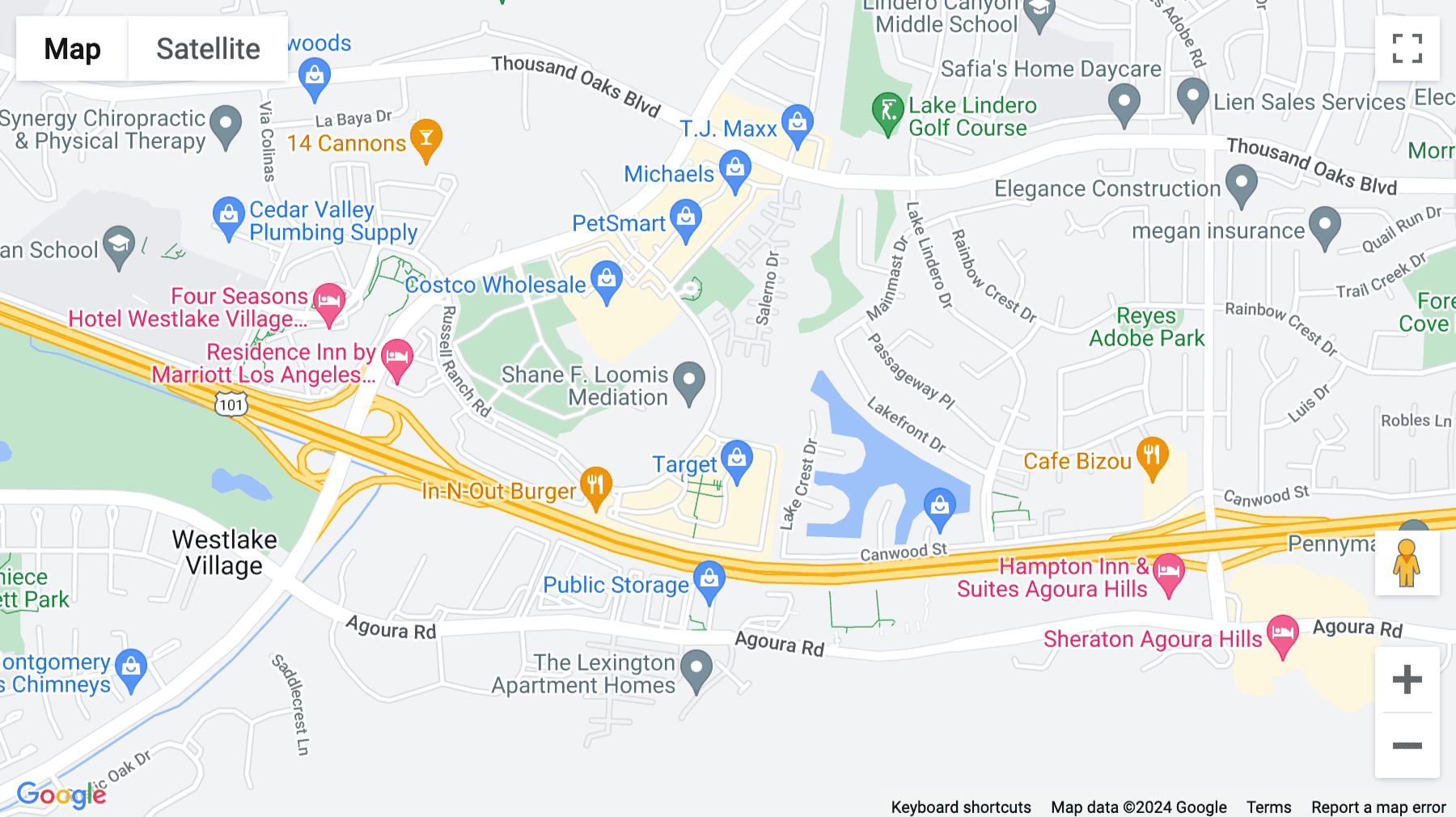 Click for interative map of Russell Ranch Parkway, Suite 250,30700 Russell Ranch Road, Westlake Village