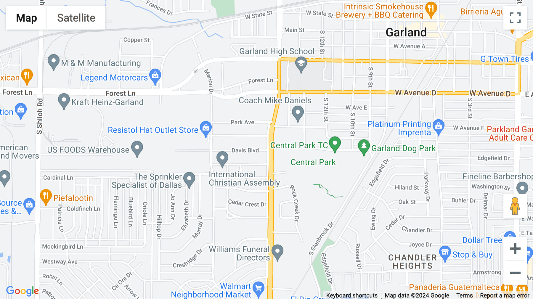 Click for interative map of 8479 Davis Blvd., Suite 300, Dallas