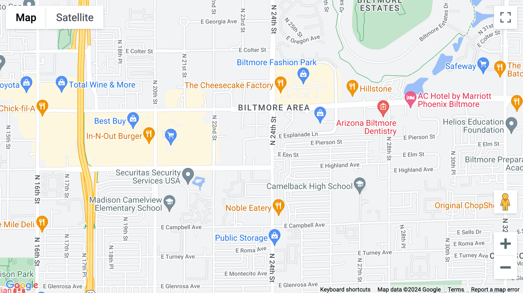 Click for interative map of (PHO) Camelback Commons, 4742 N 24th St, Suite 300, Phoenix