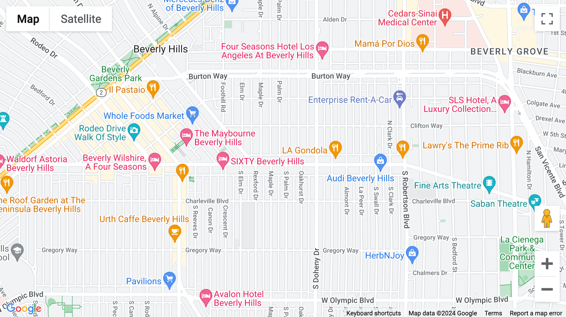 Click for interative map of (BH3) 9171 Wilshire Boulevard, Beverly Hills (California)
