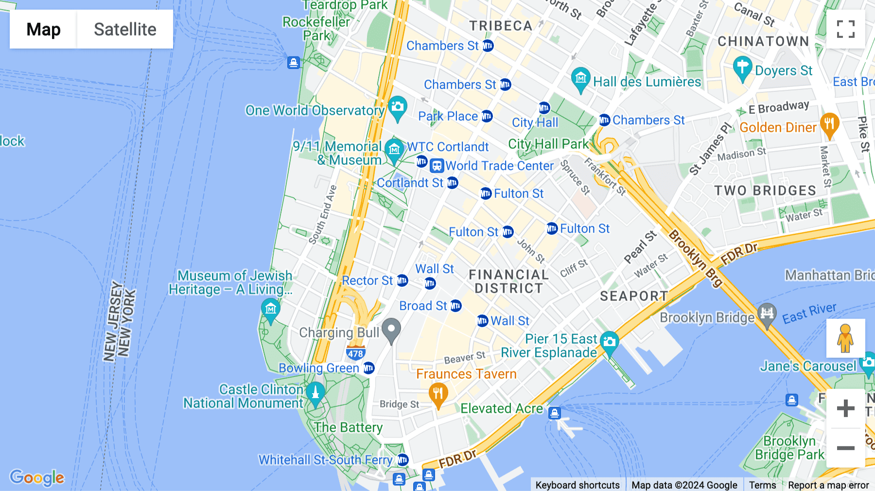 Click for interative map of 115 Broadway, 115 Broadway Street, New York City