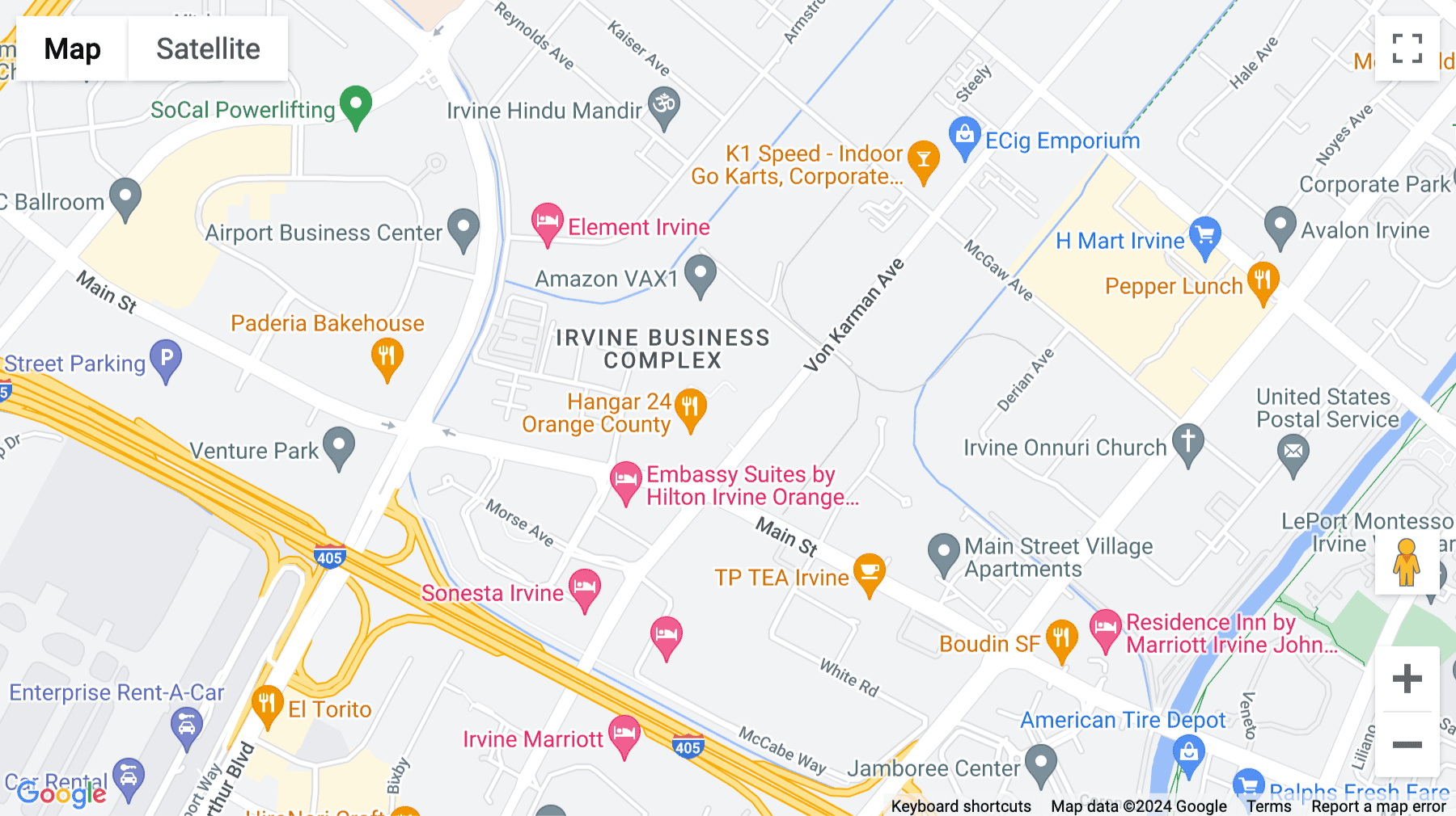 Click for interative map of 17875 Von Karman Avenue, Suite 150 & 250, Irvine