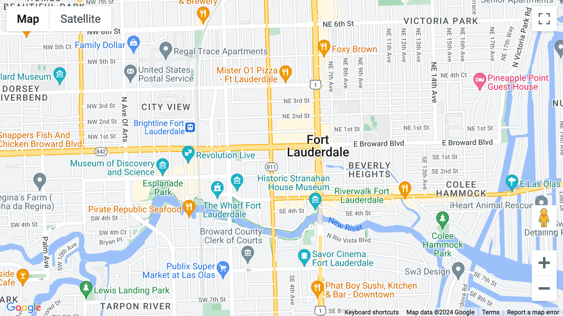 Click for interative map of One Financial Plaza, 100 Southeast Third Avenue, 10th Floor, Fort Lauderdale