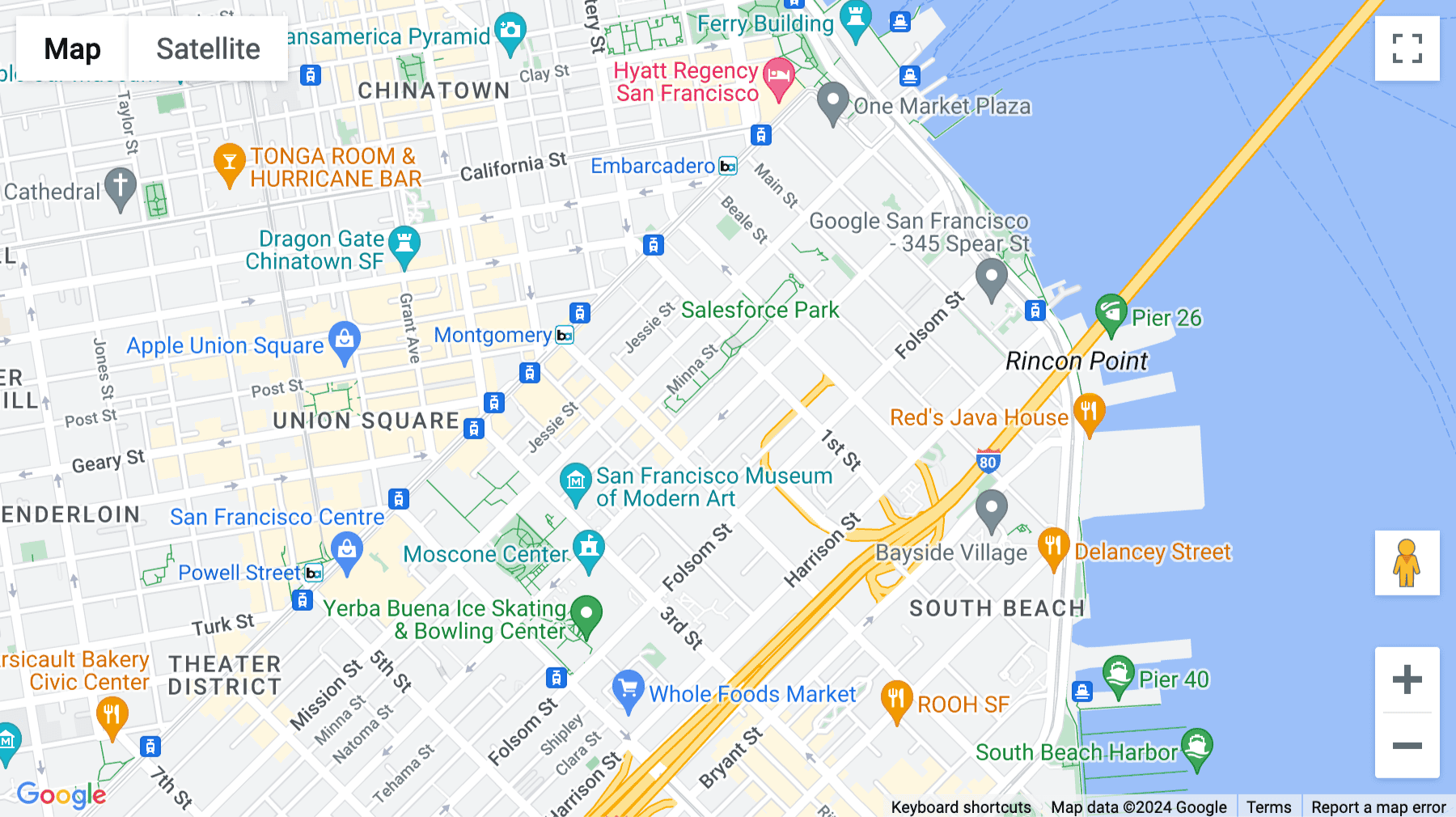 Click for interative map of 44 Tehama St., San Francisco