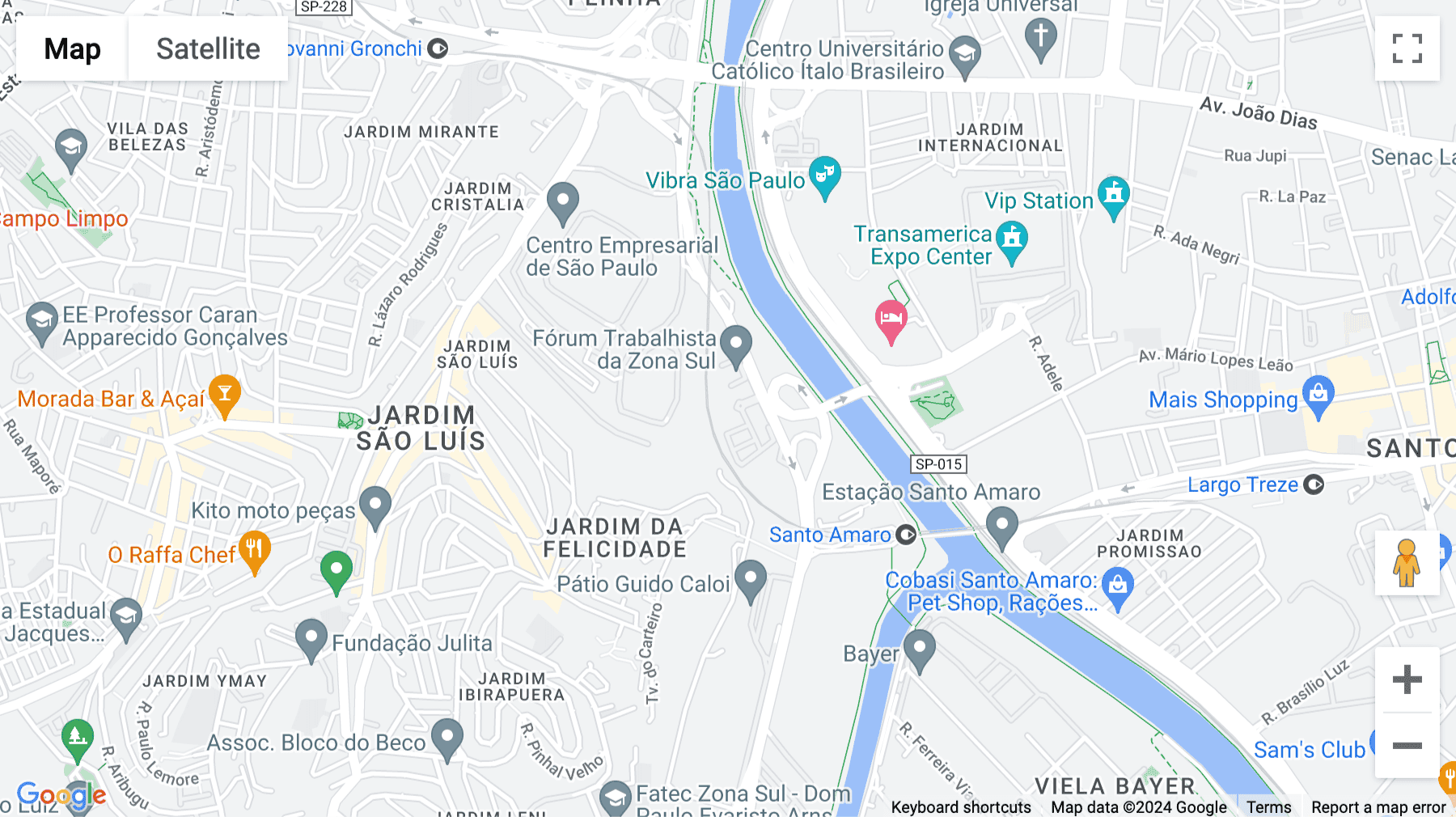 Click for interative map of Panamerica Park 1000, Guido Caloi Avenue, 4th floor, building 5 Morumbi, Sao Paulo, Sao Paulo