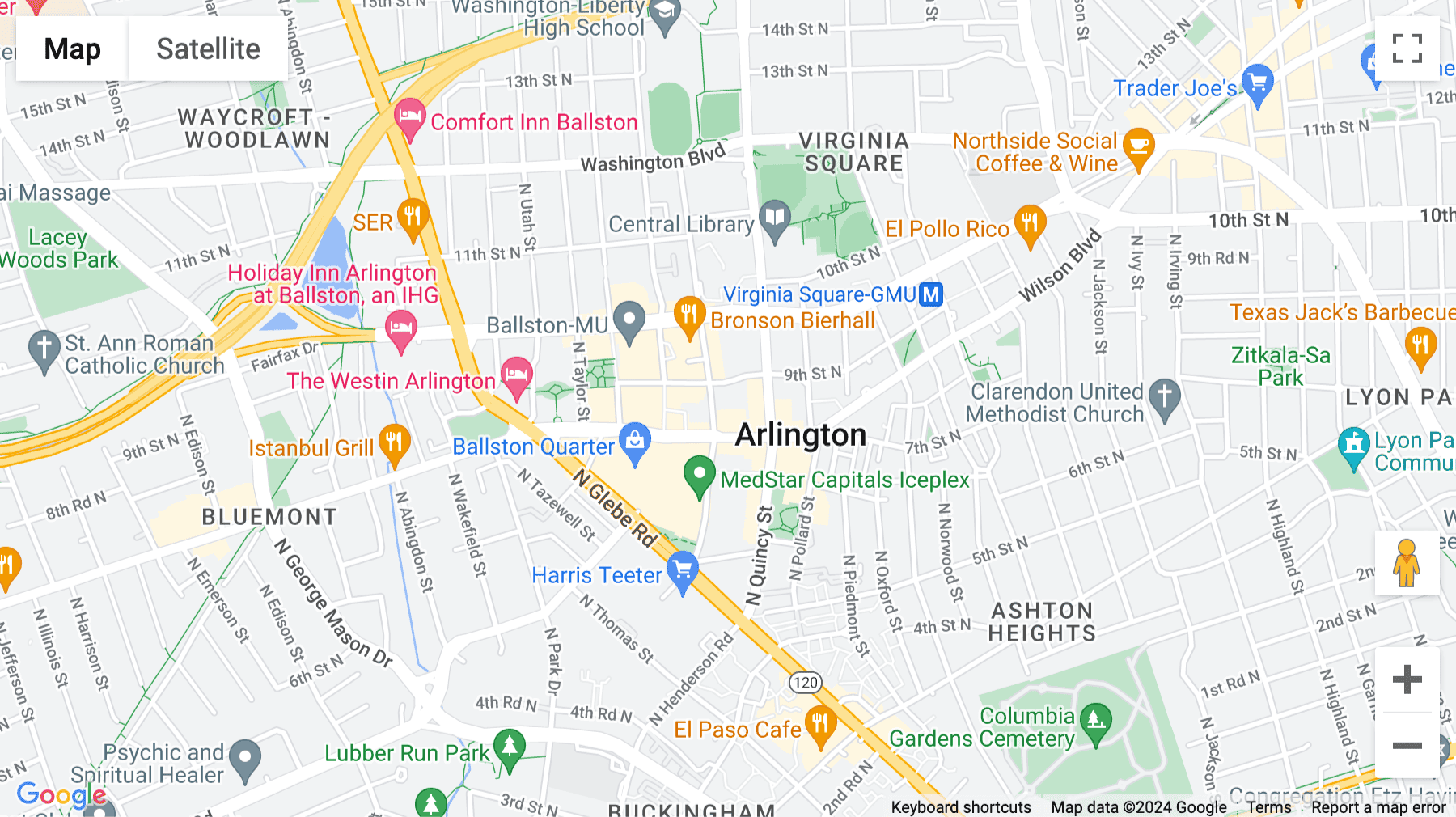 Click for interative map of 4075 Wilson Blvd, 8th Floor, Arlington (Virginia)