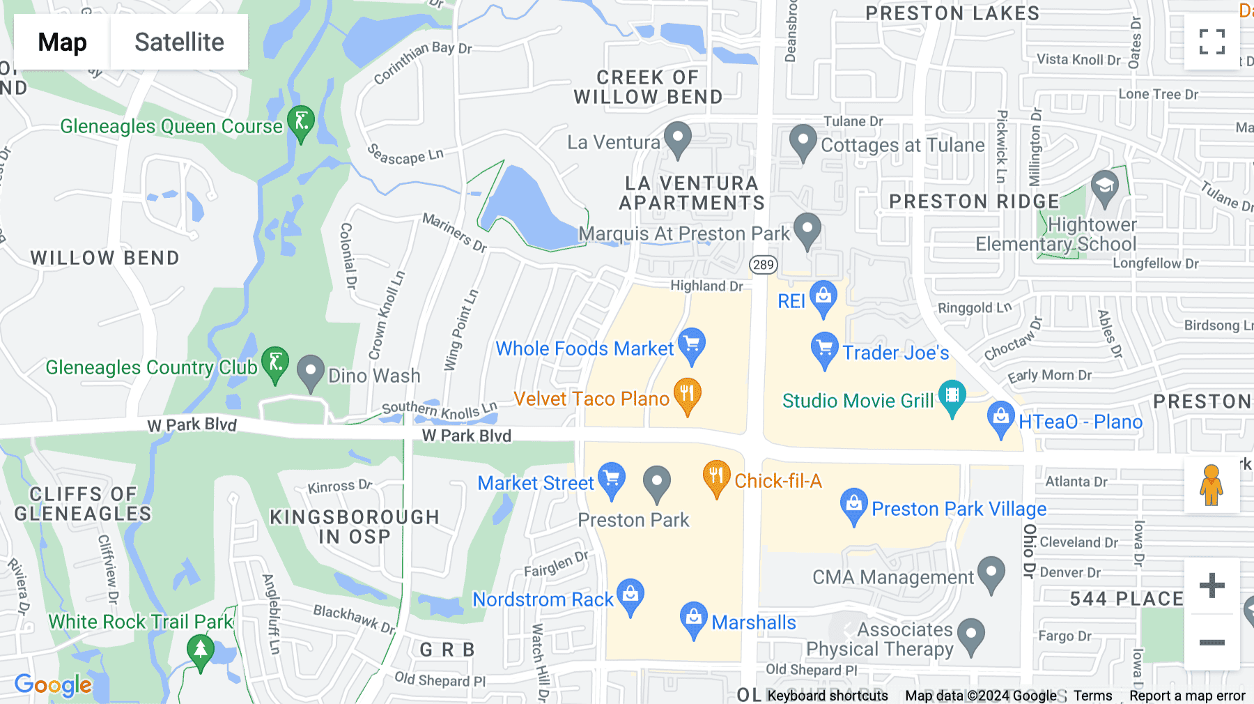 Click for interative map of 5055 W. Park Blvd, Suite 400, Plano