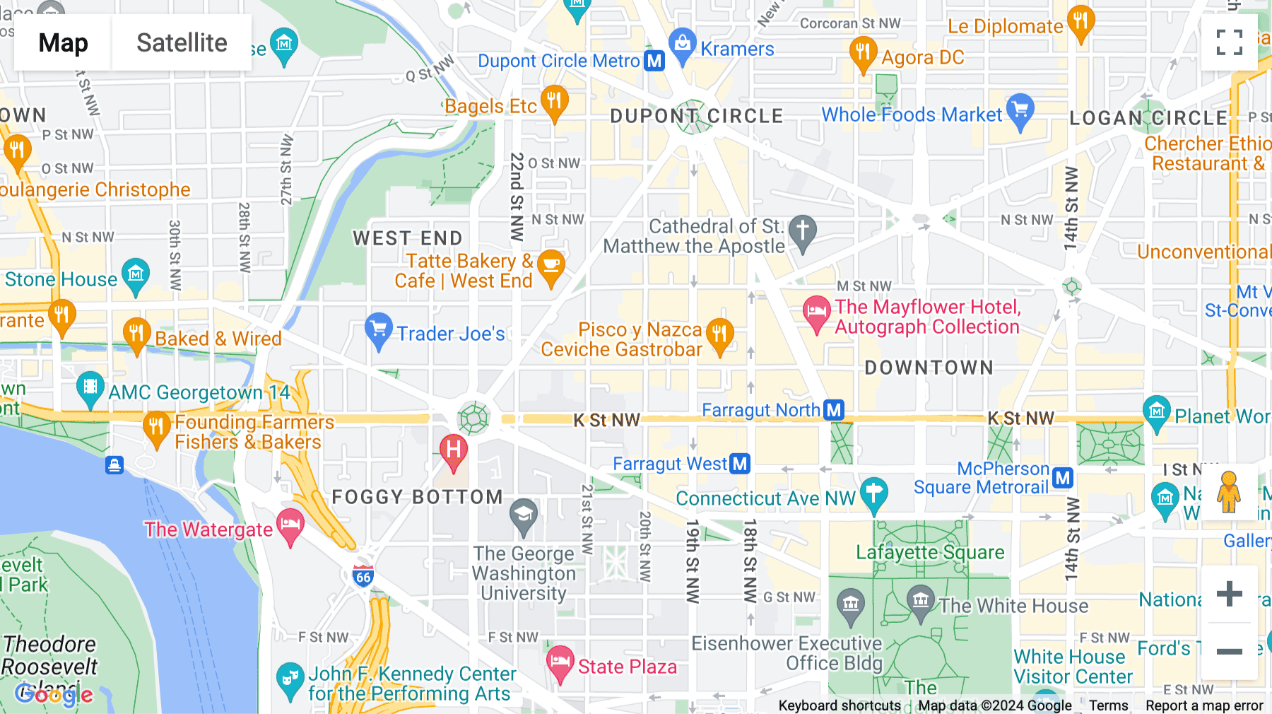 Click for interative map of (DC2) 2001 L Street N.W, Suite 500, Washington DC
