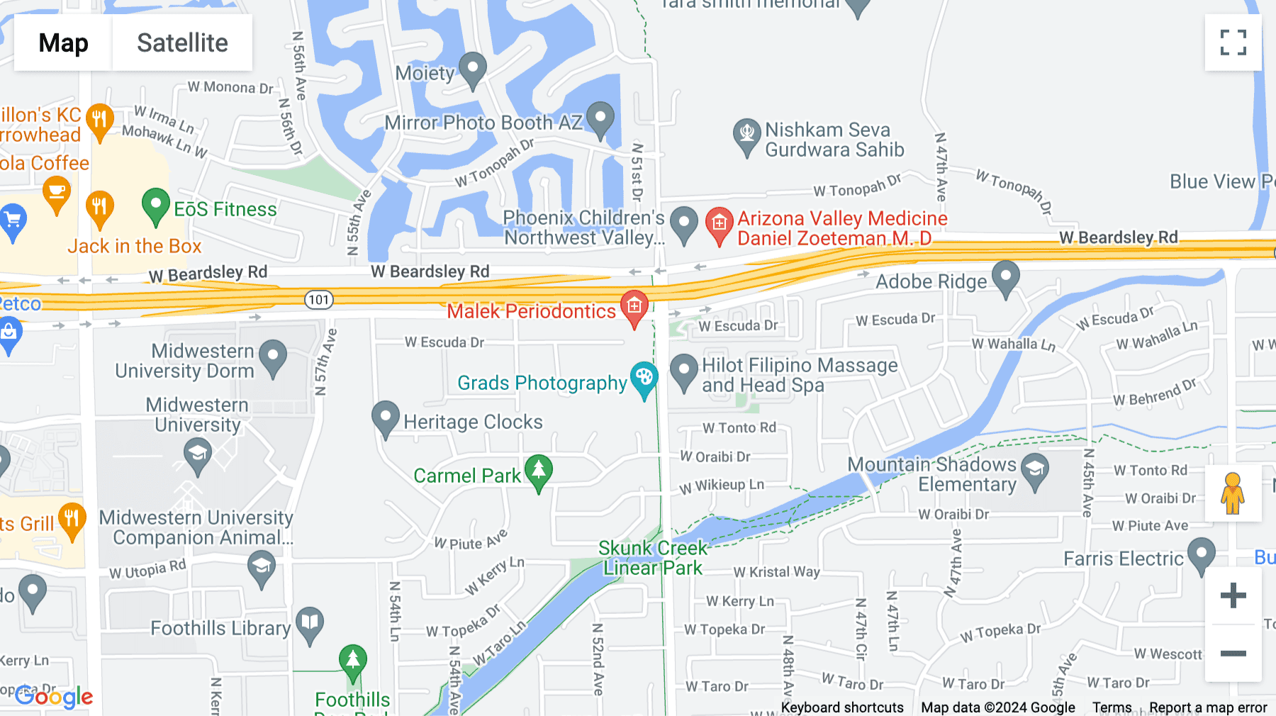 Click for interative map of 14050 83rd Avenue, 290, Peoria (AZ)
