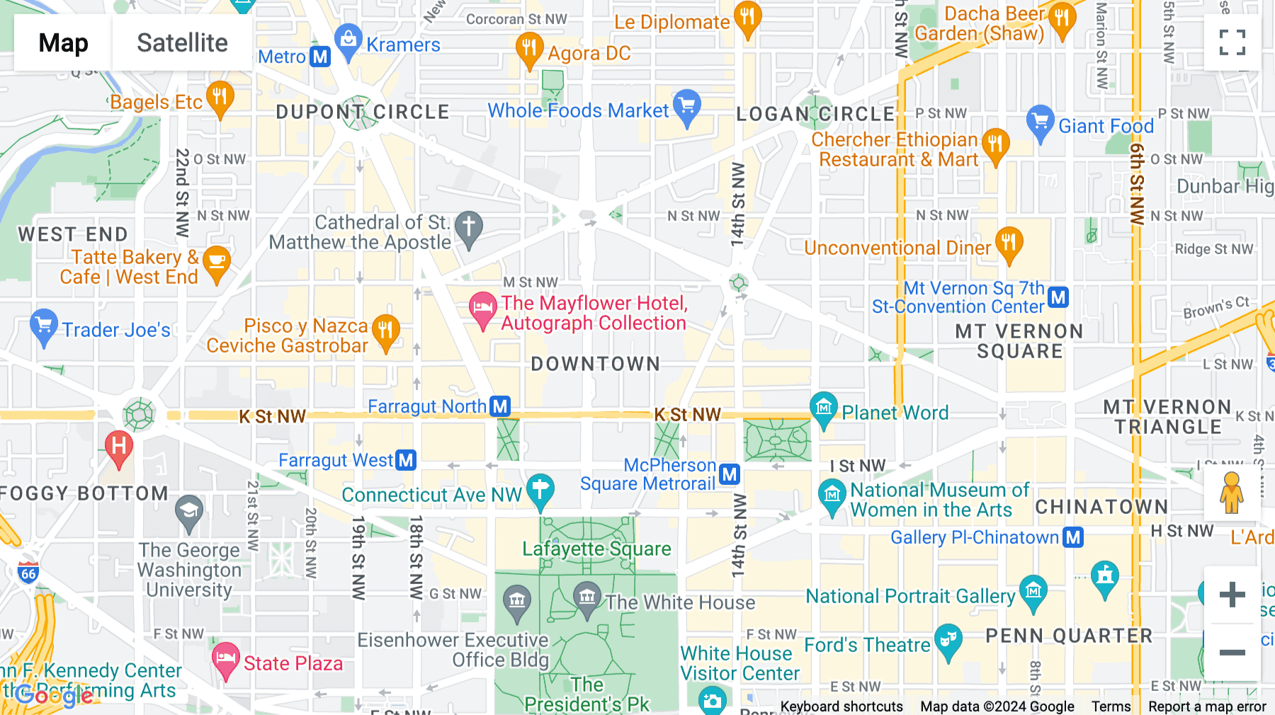 Click for interative map of Midtown Center, 1100 15th Street NW, Washington, DC, Washington DC