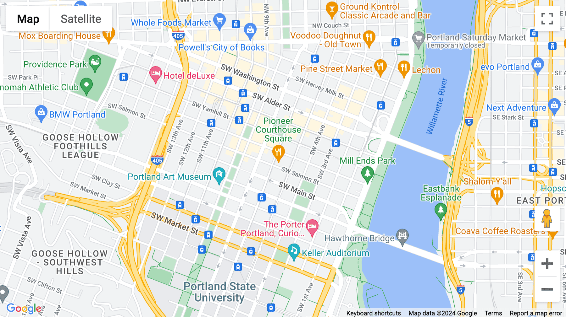 Click for interative map of 920 SW 6th Avenue, Portland (Oregon)