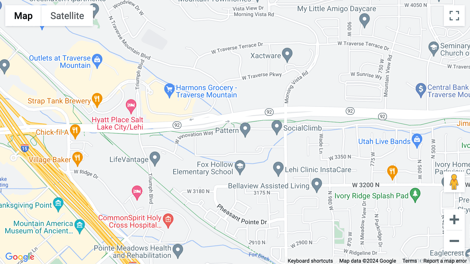 Click for interative map of Innovation Pointe, 1633 W Innovation Way, Lehi, UT 84043, Lehi