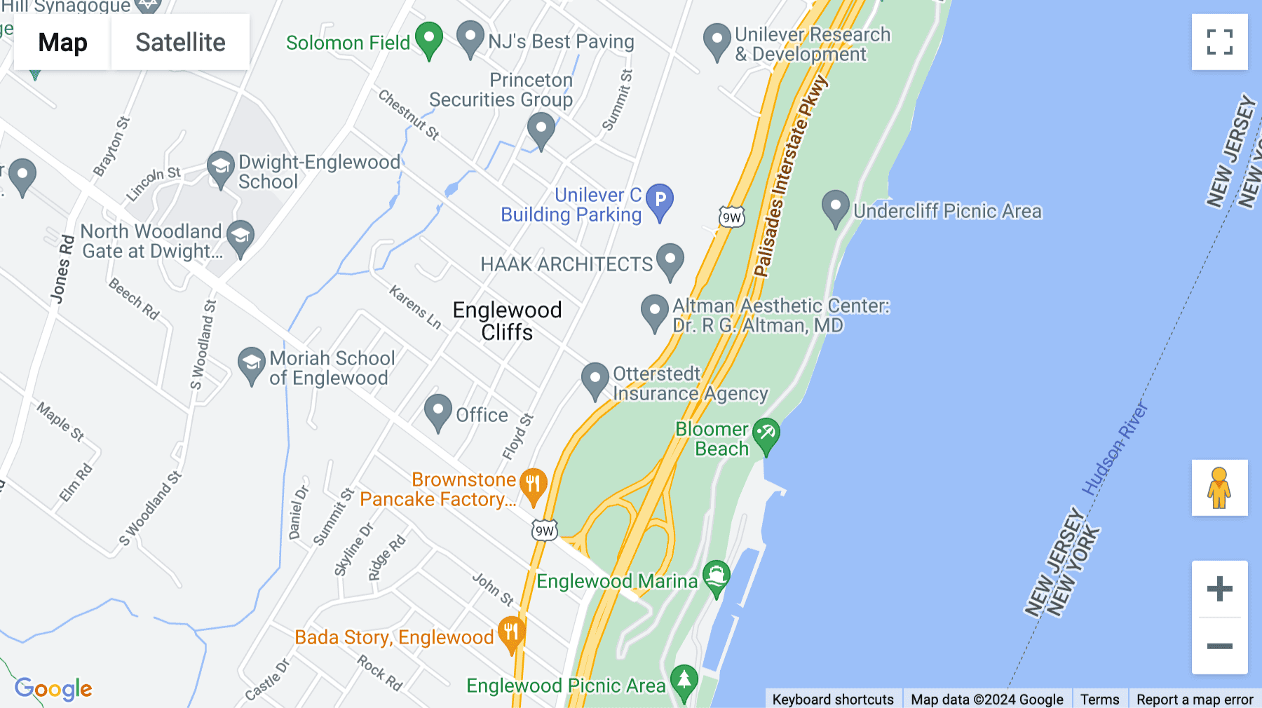 Click for interative map of 560 Sylvan Ave. Suite 3160, Englewood Cliffs, New Jersey, Fort Lee