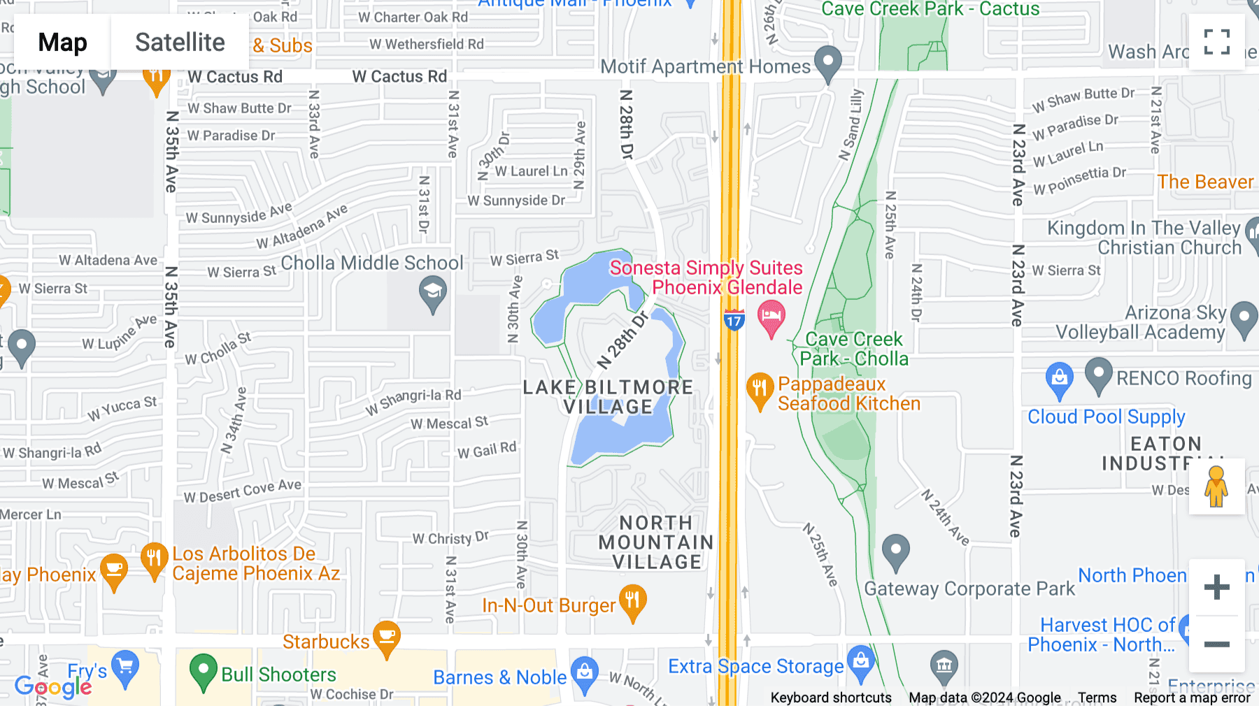 Click for interative map of 11225 North 28th Drive, Phoenix