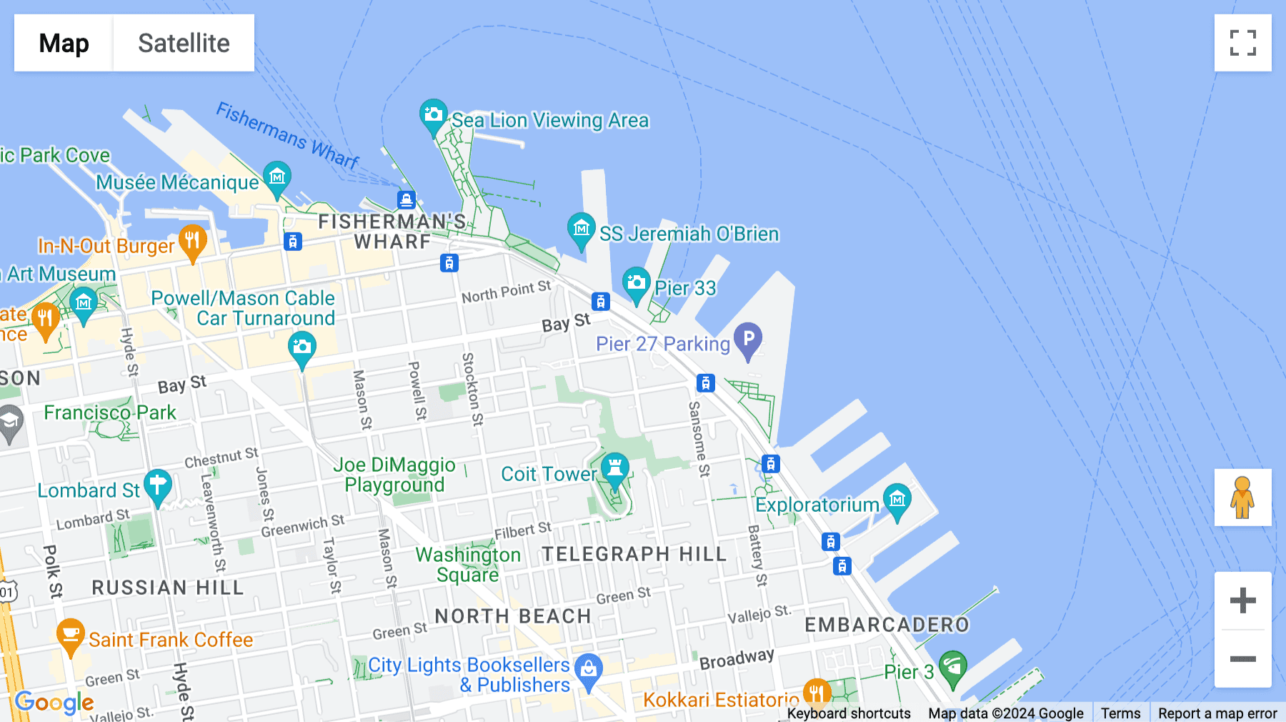 Click for interative map of 1700 Montgomery St, San Francisco