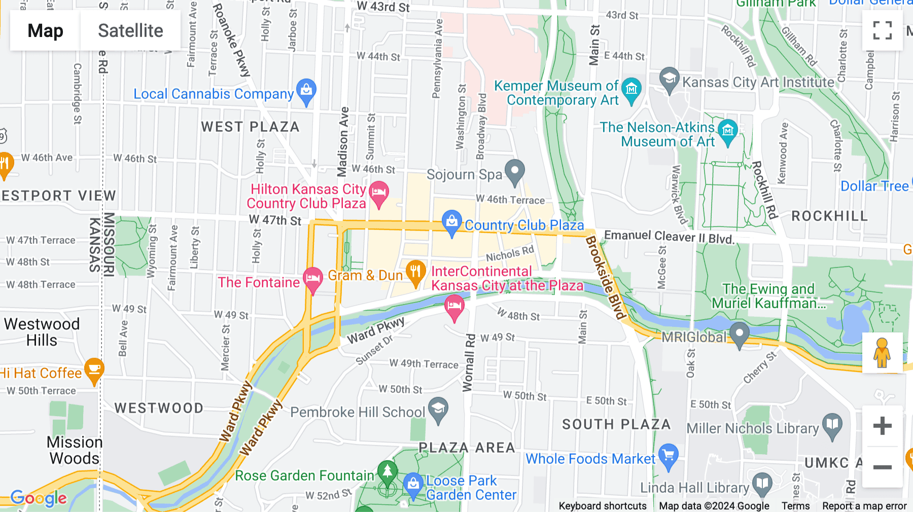 Click for interative map of 420 Nichols Road, Floor 2, Kansas City (MO)