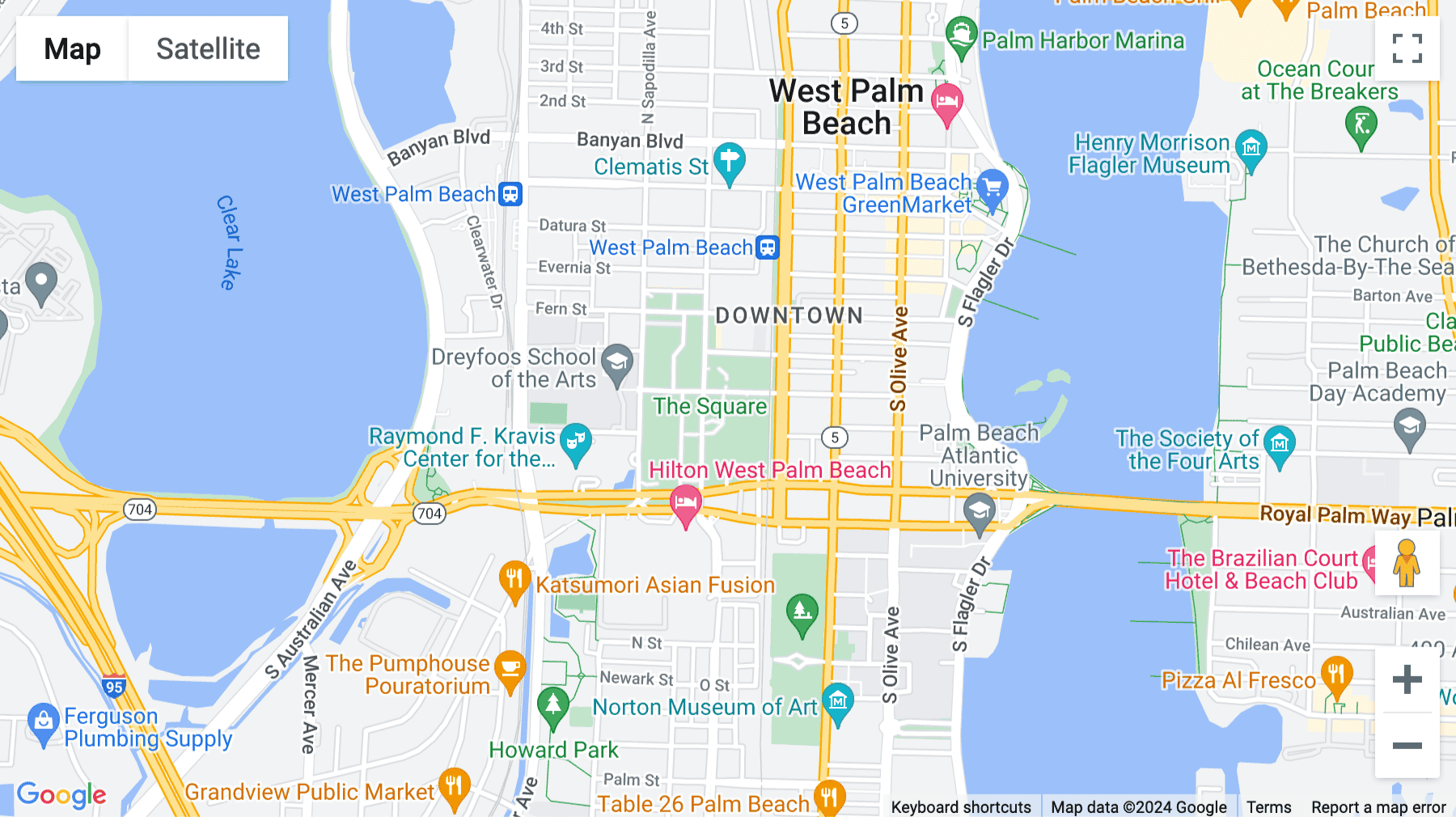Click for interative map of 700 S. Rosemary, 204, West Palm Beach