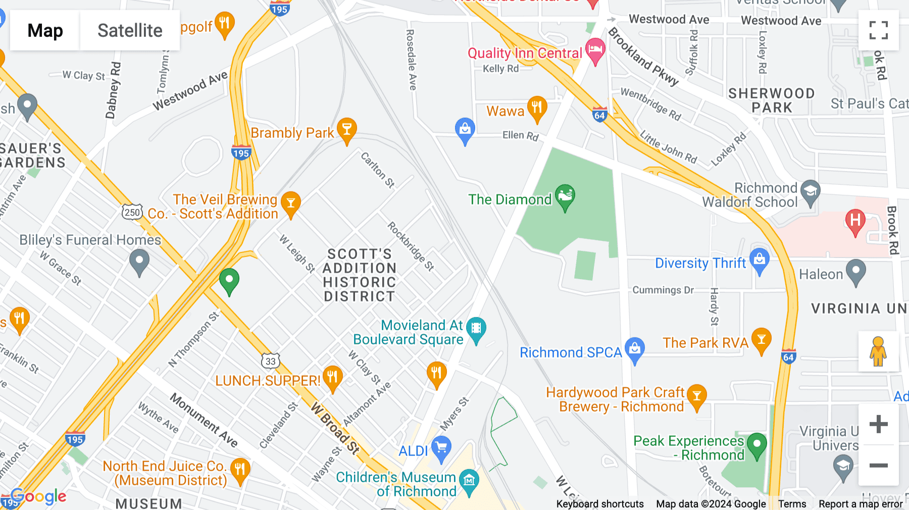 Click for interative map of 1806 Summit Avenue, Suite 300, Richmond (Virginia)
