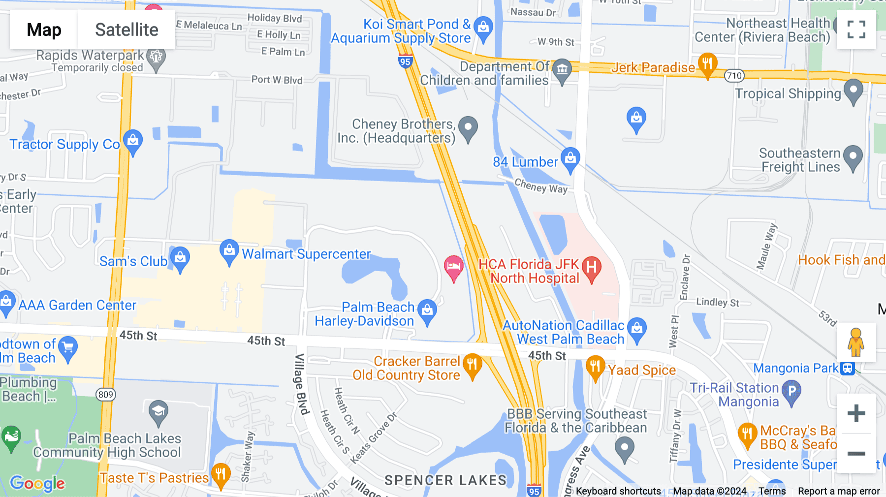 Click for interative map of 801 Northpoint Parkway, West Palm Beach