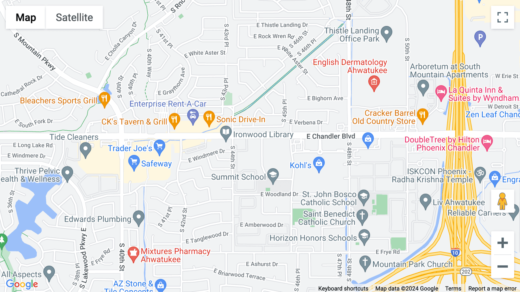 Click for interative map of 4435 E Chandler Blvd, Suite 200, Phoenix