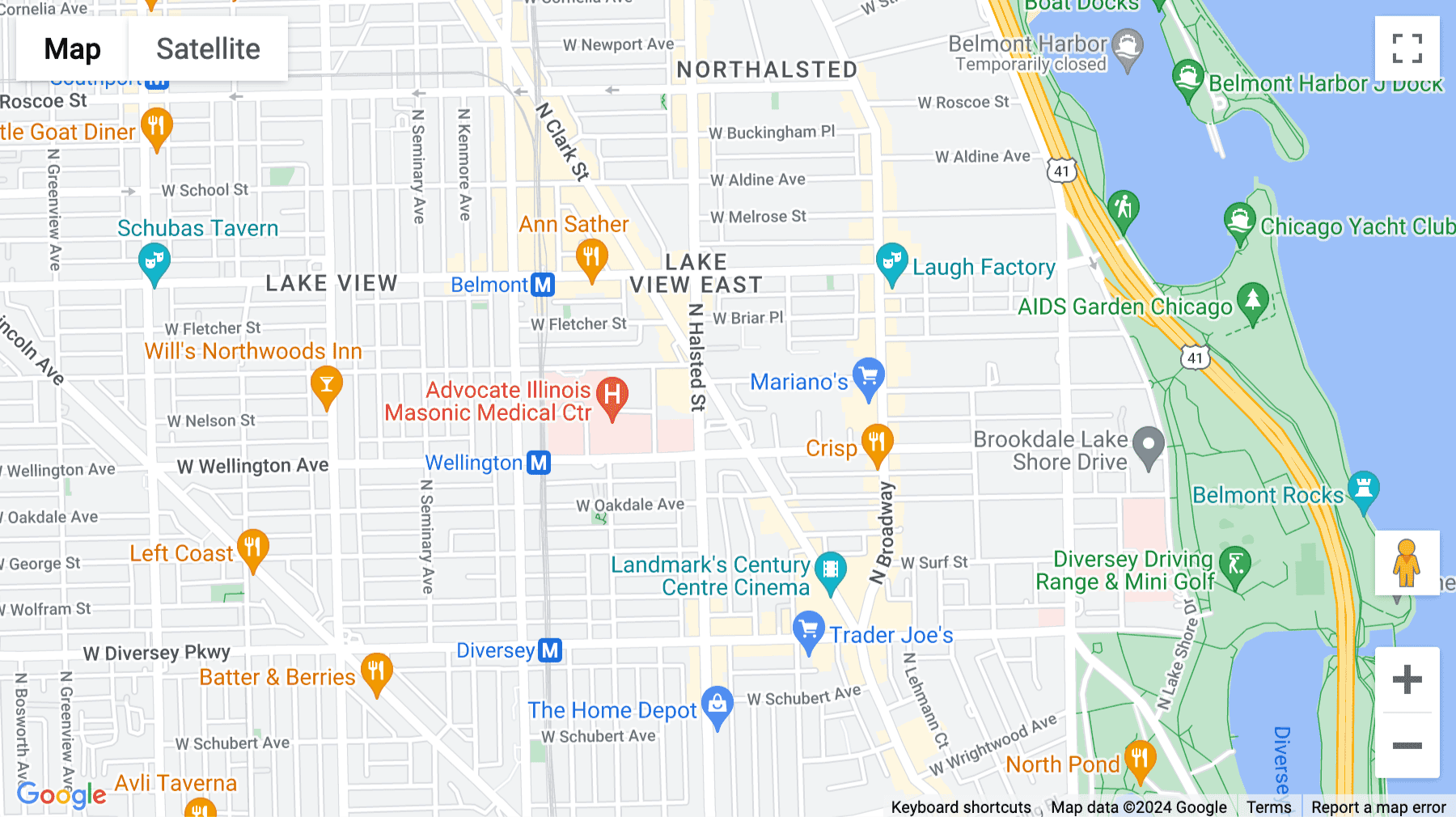 Click for interative map of 3033 N Clark Street, Chicago, IL, Chicago