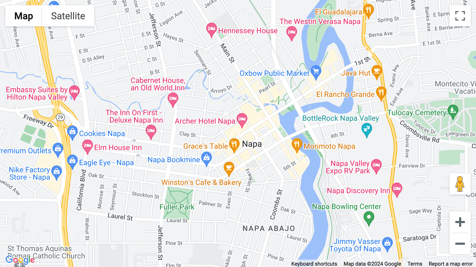 Click for interative map of 1300 First Street, Suites 368 and 460, San Francisco