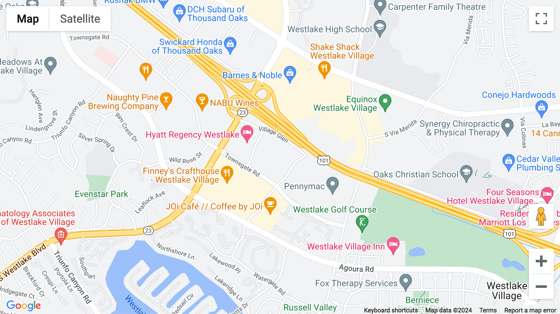Click for interative map of (WLV) 2829 Townsgate Road, Suite 100, Westlake Village