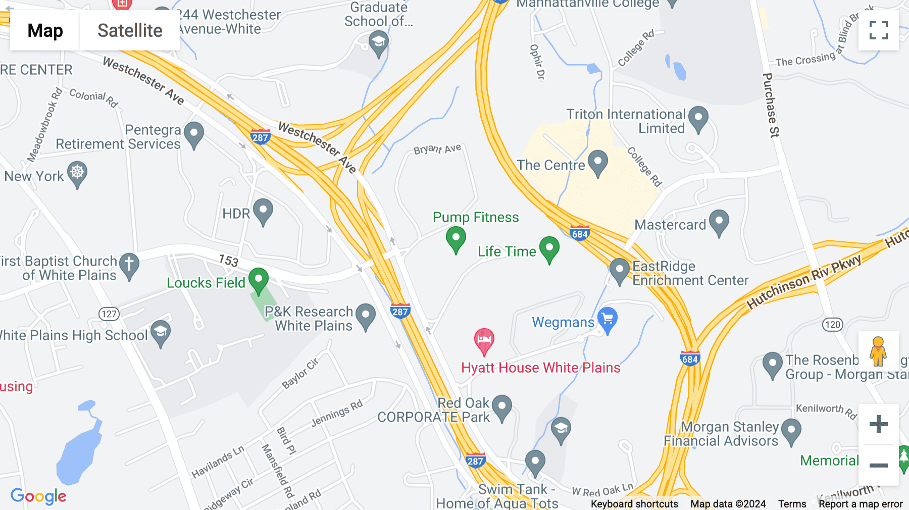 Click for interative map of 4 Westchester Park Drive, Suite 150, White Plains
