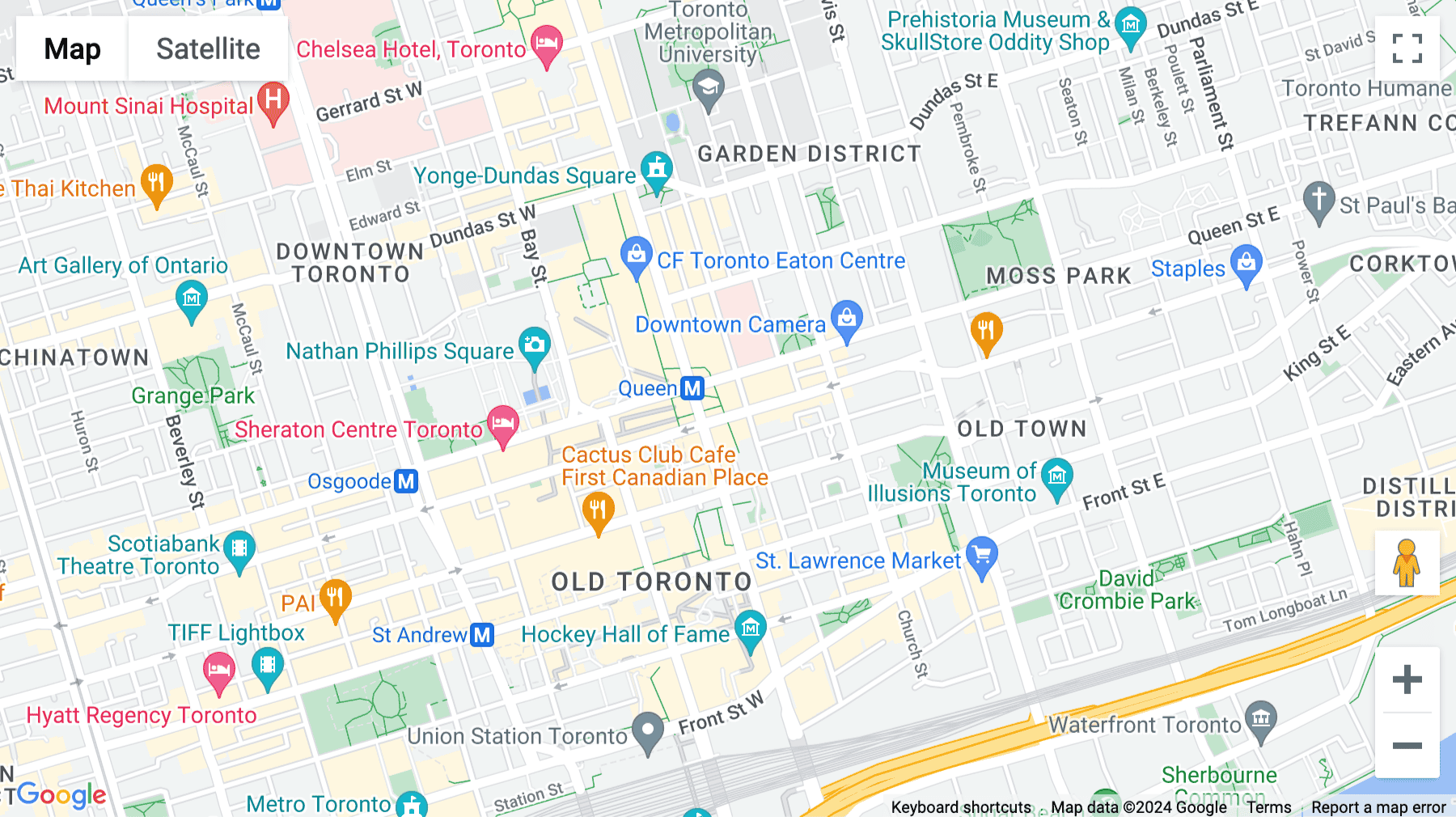 Click for interative map of 20 Richmond St E, Suite No.600, Toronto